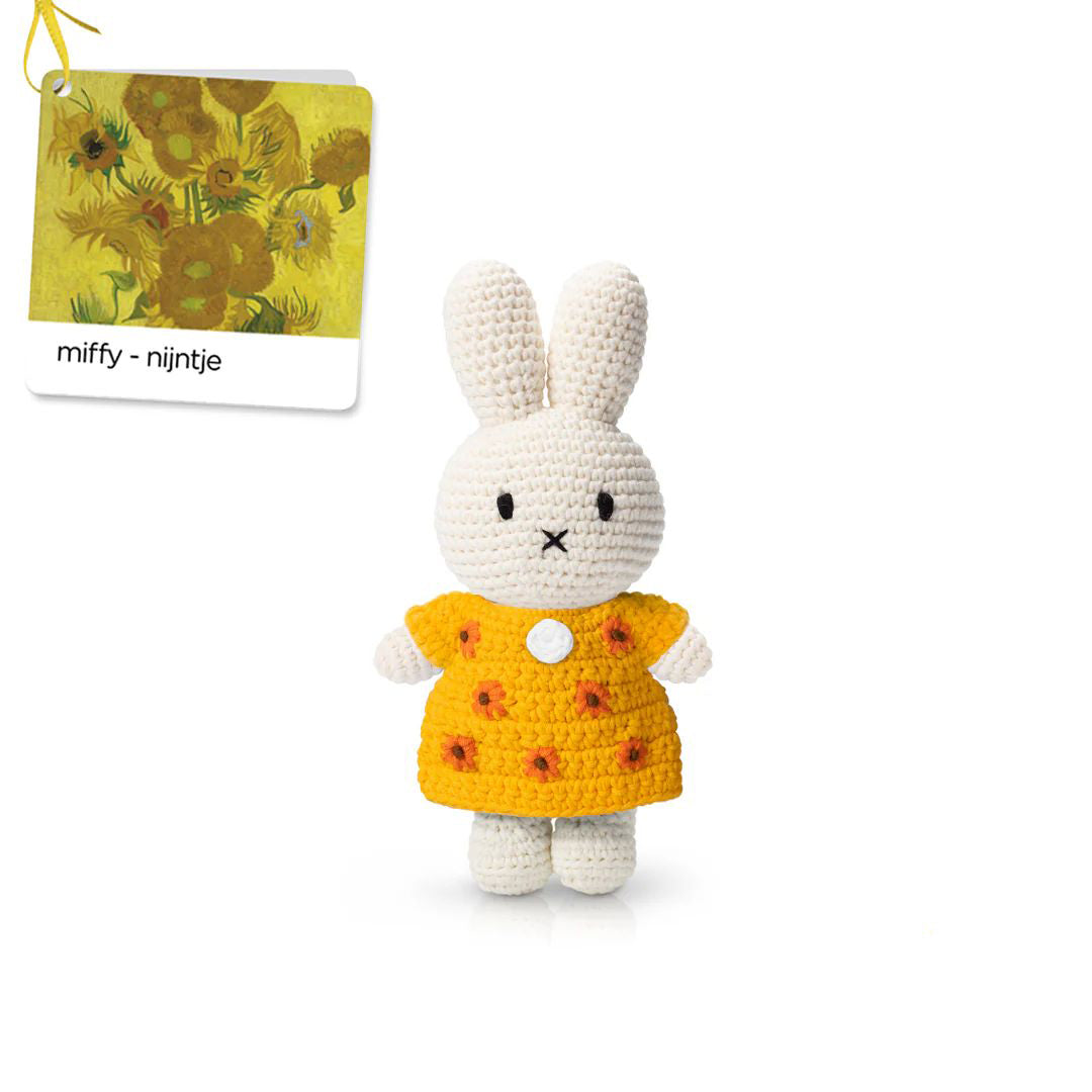 Miffy-Miffy Van Gogh Inspired Sunflower Dress yellow