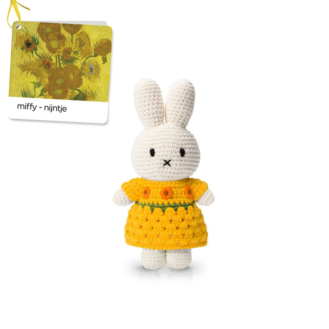 Miffy-Miffy Van Gogh Inspired New Sunflower Dress yellow