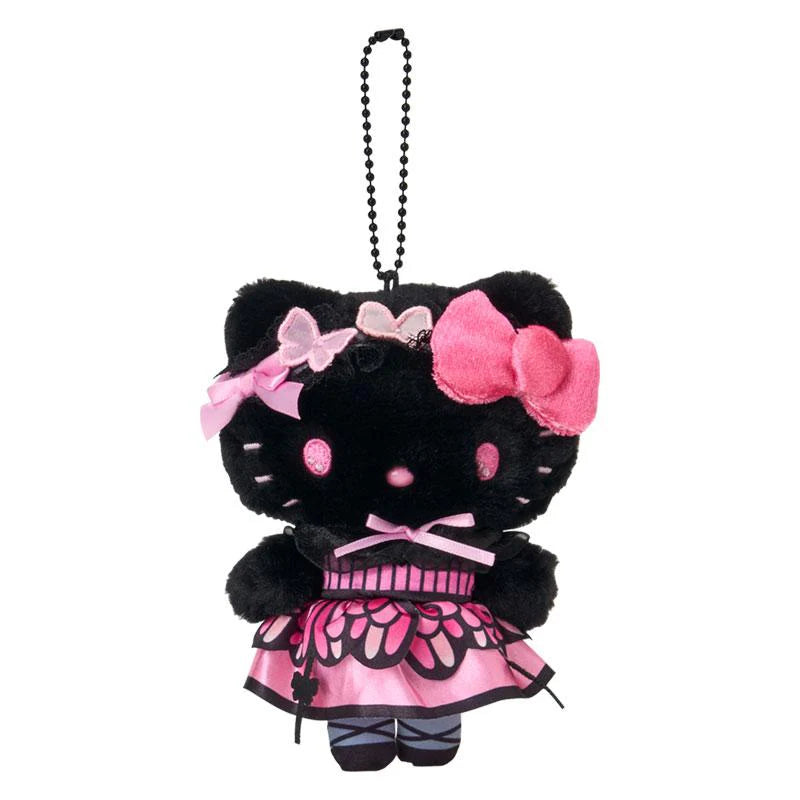 Sanrio-Hello Kitty Key Chain W/Mascot: BK BTFY KT