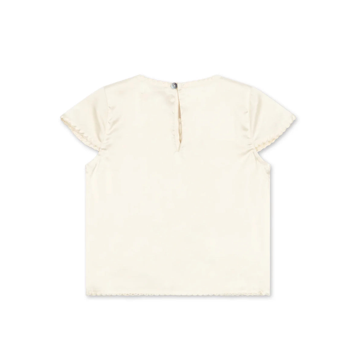 Konges Sløjd-Girl Sheeny Ss Top Buttercream