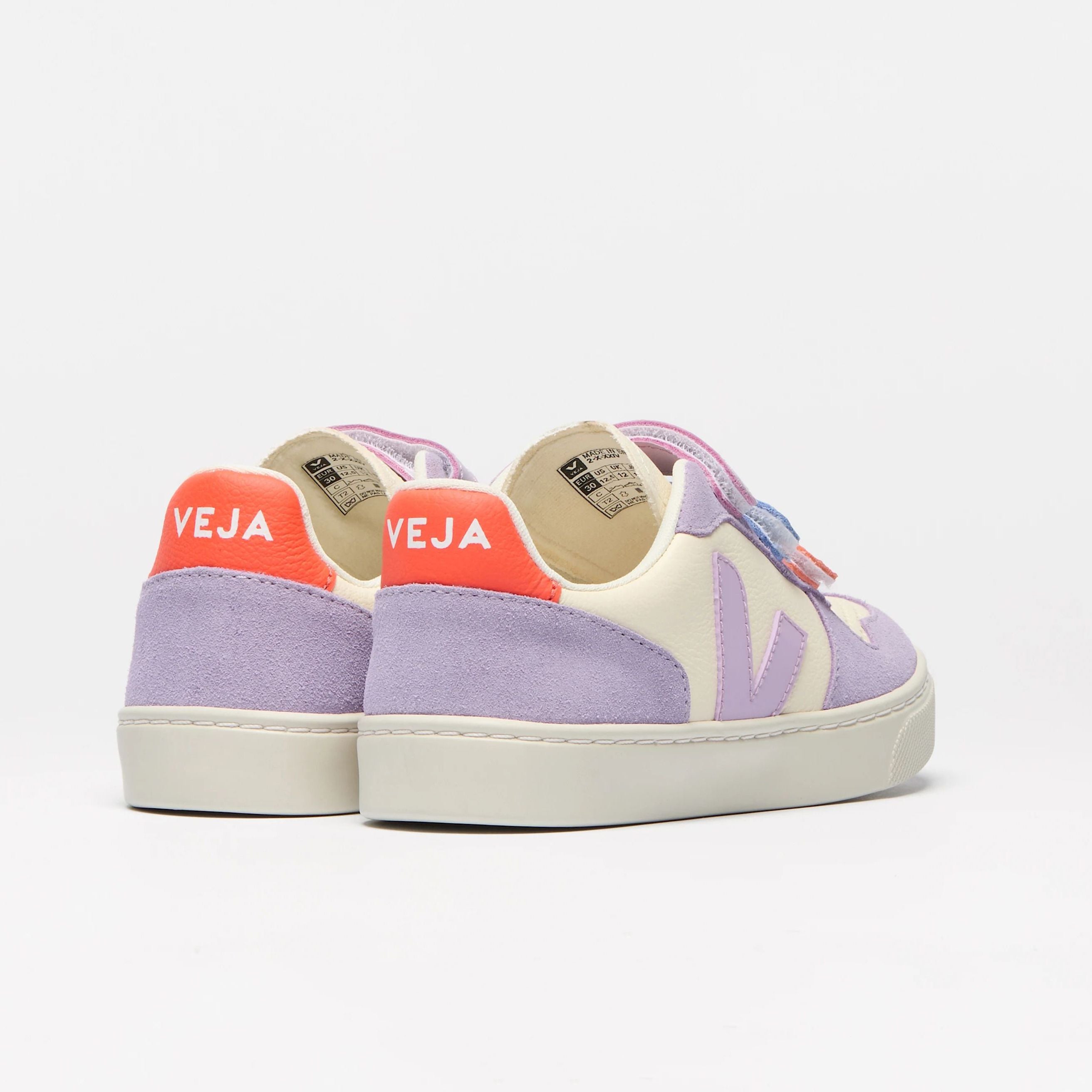 Veja-Small V-10 Cashew Multico Orchid