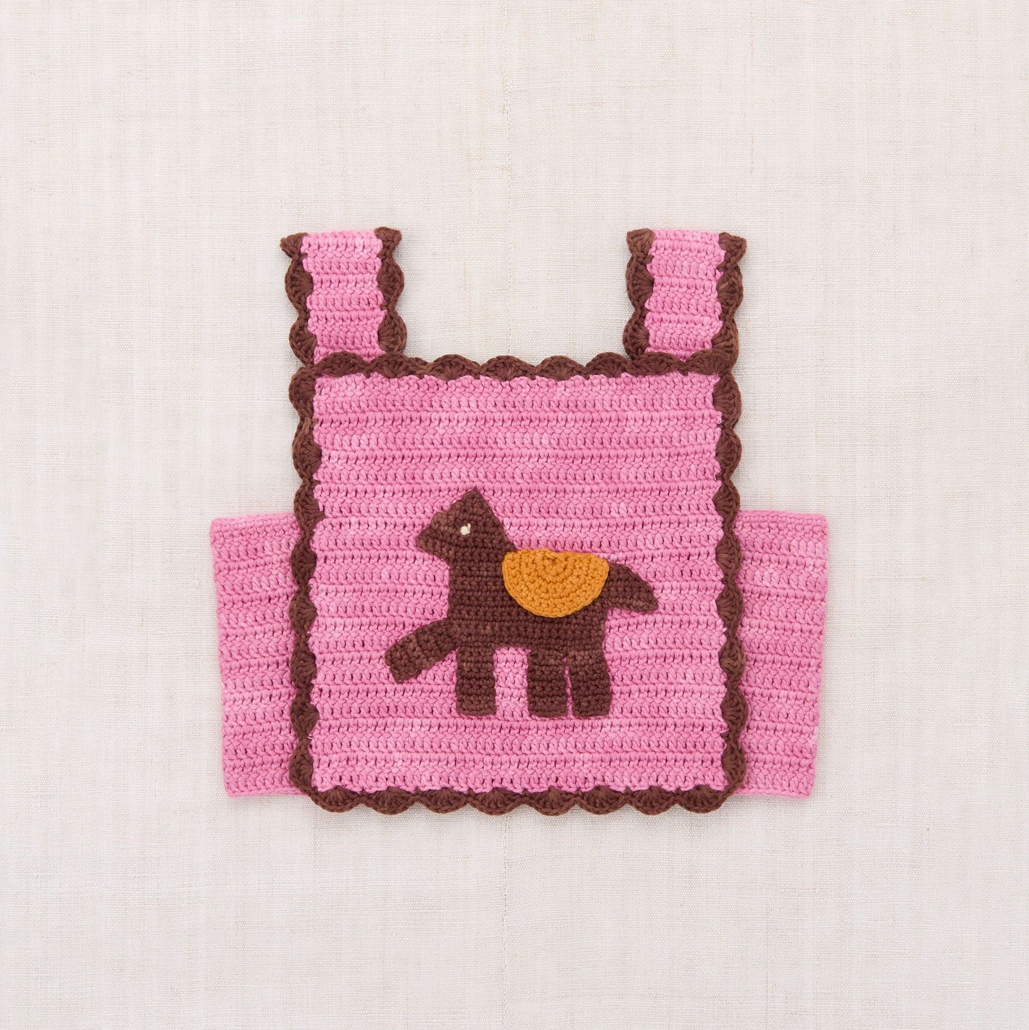 Misha & Puff-Crochet Horse Top Azalea