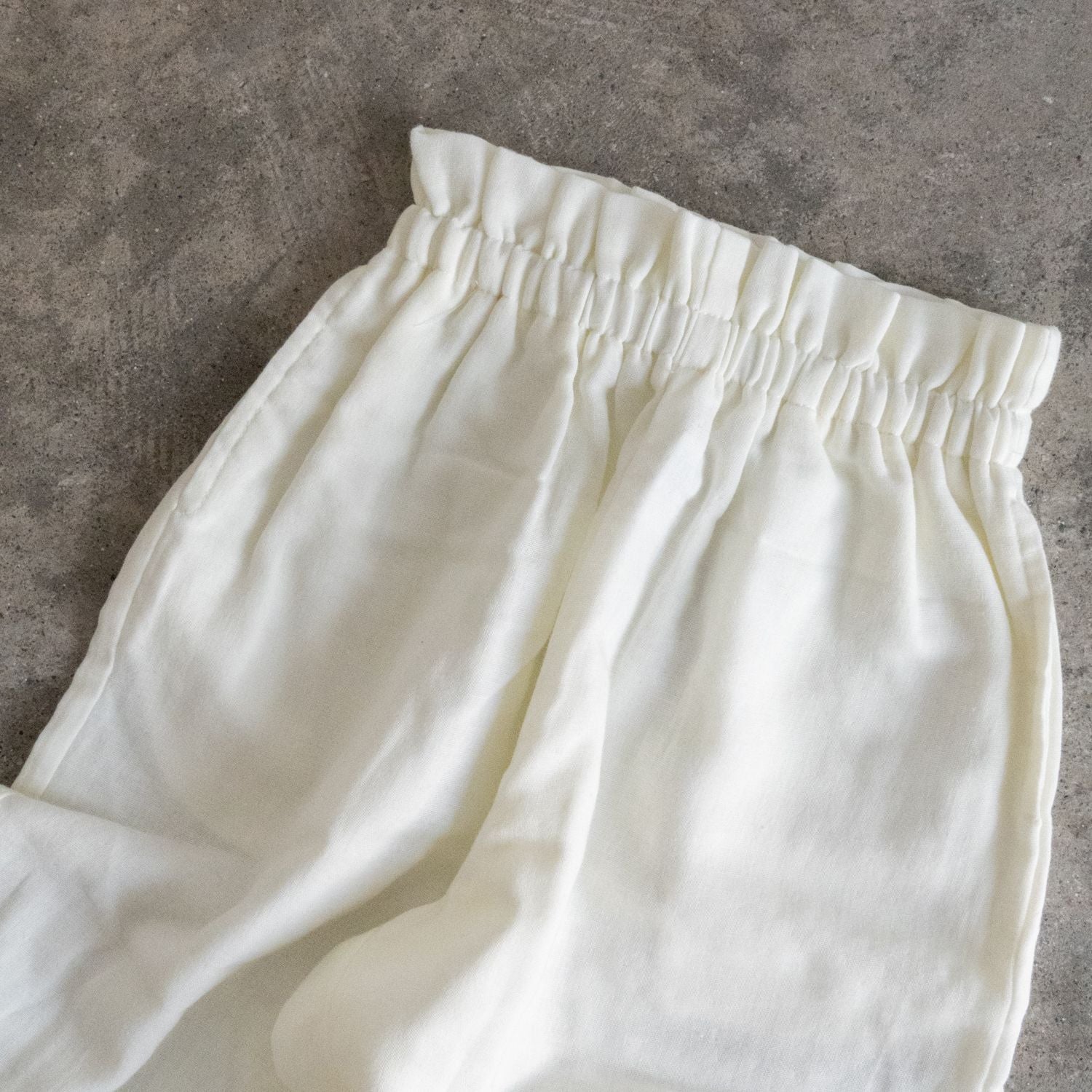 Solii + Solä - Girls Aladdin Pants Ivory