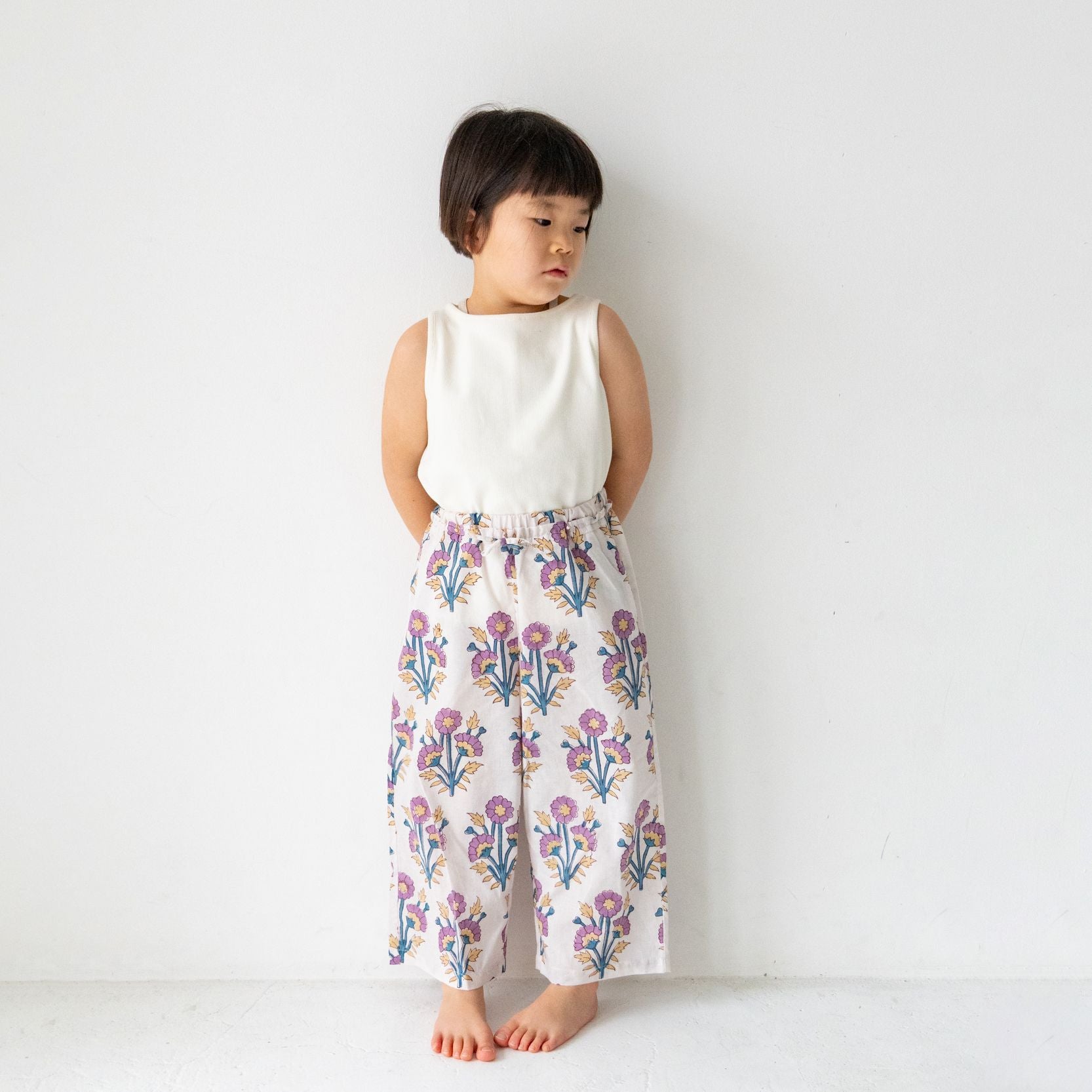 Solii + Solä - Ribbed Sleeveless Ivory