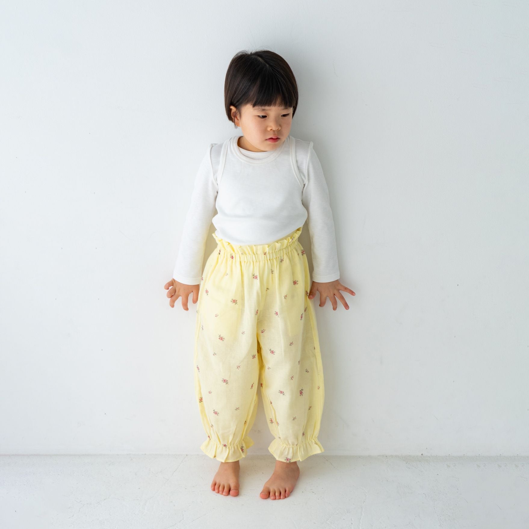 Solii + Solä - Girls Aladdin Pants Lemon