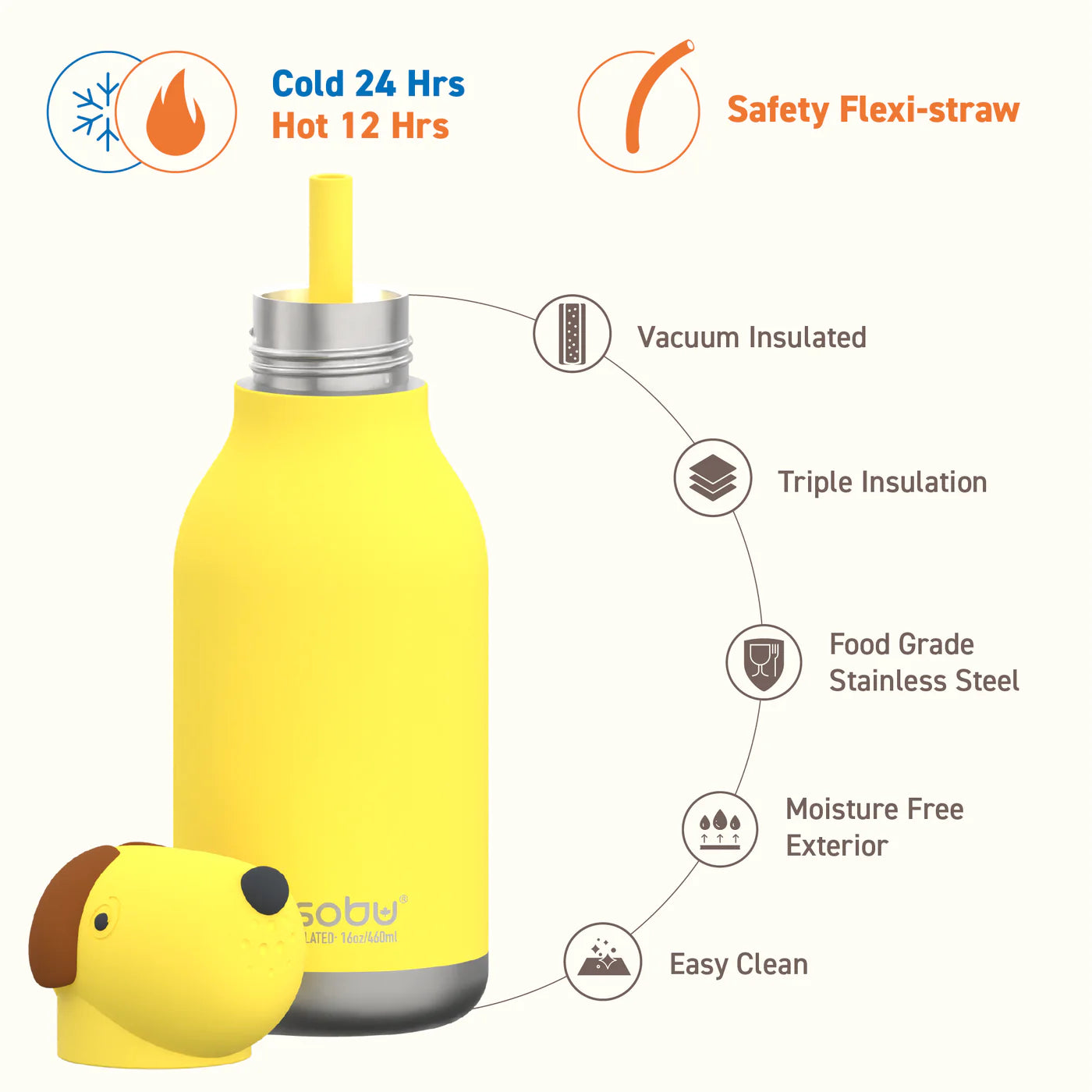 Asobu-Doggie Festie Bottle