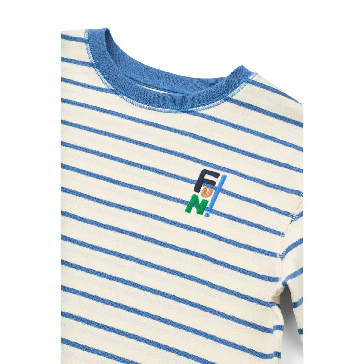 Liewood-Tyler Stripe SS T-shirt Riverside / Creme de la creme