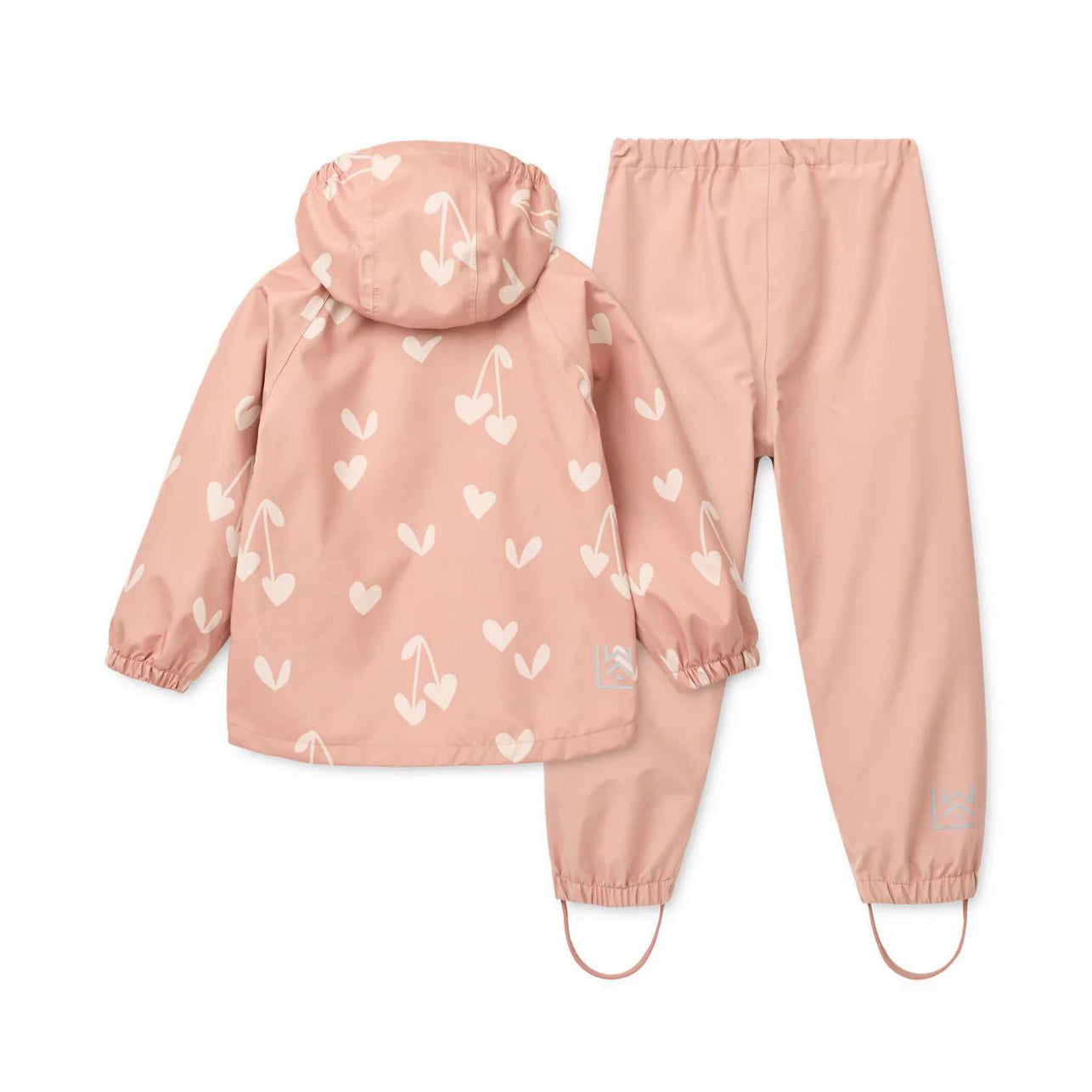 Liewood-Pedia Rainwear Set Sweethearts / Pale tuscany