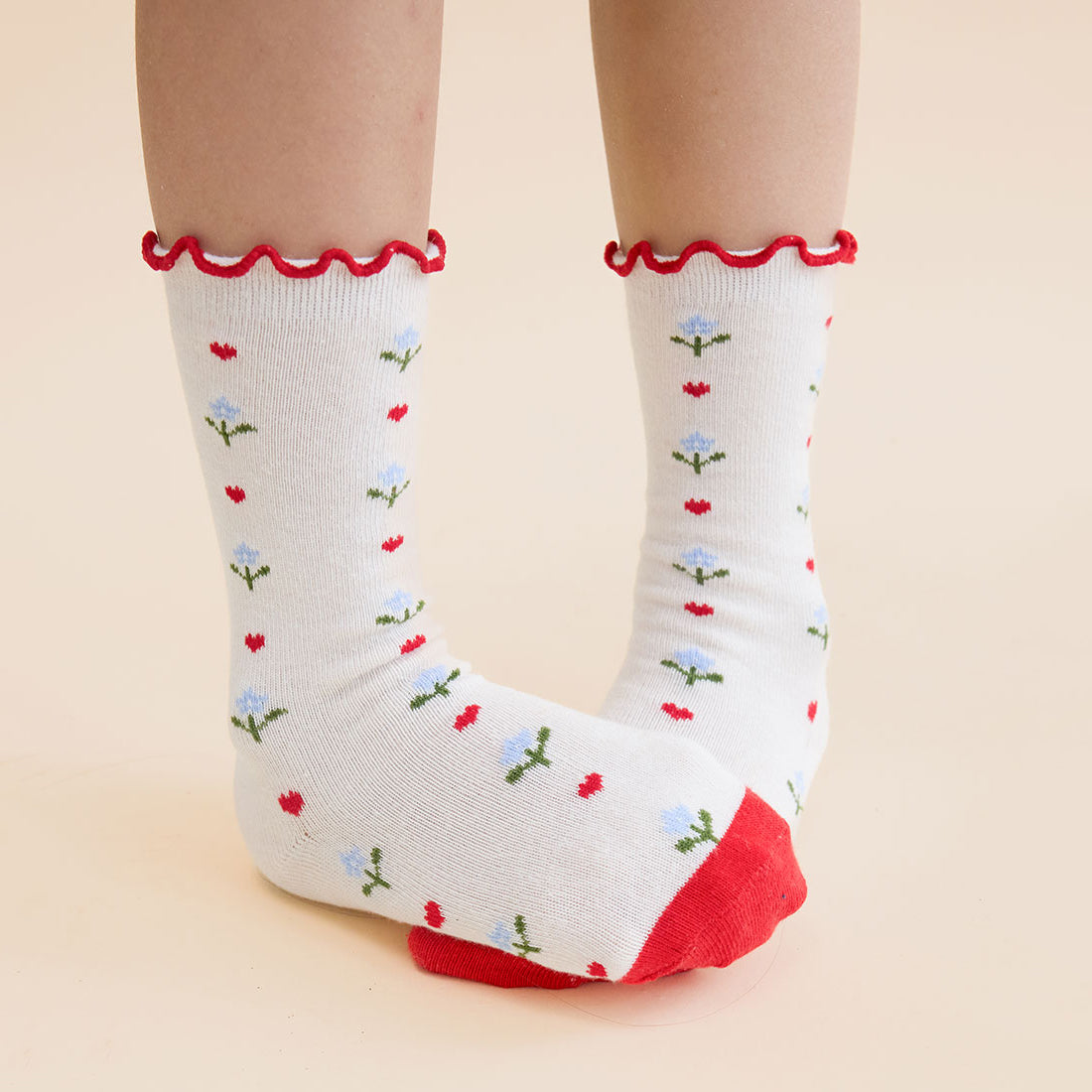 Flöss-Vigga Socks 2-pack Violet Heart