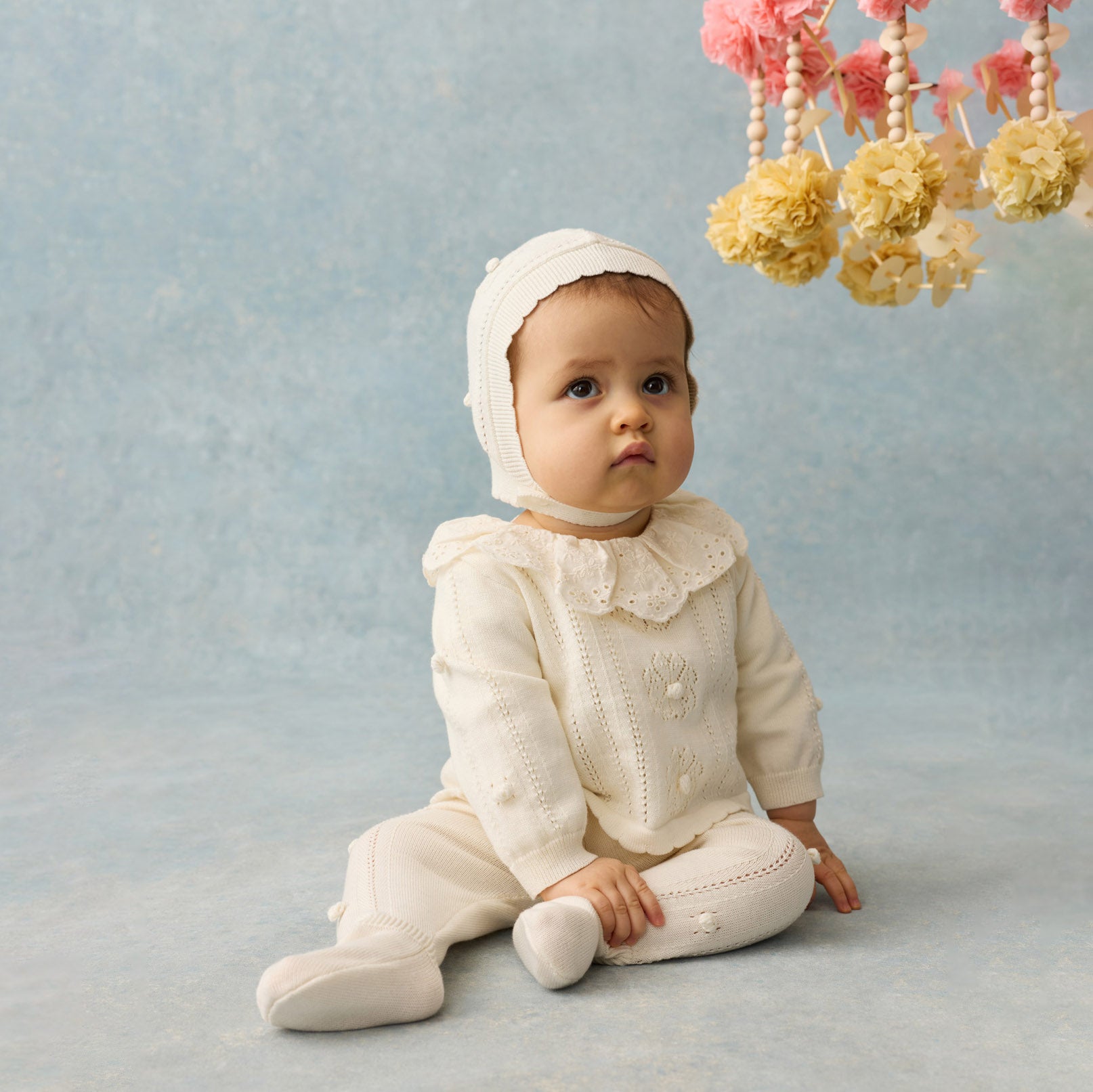 Louise Misha-Baby Girls Jumper Legging Beguin Bliss Cream