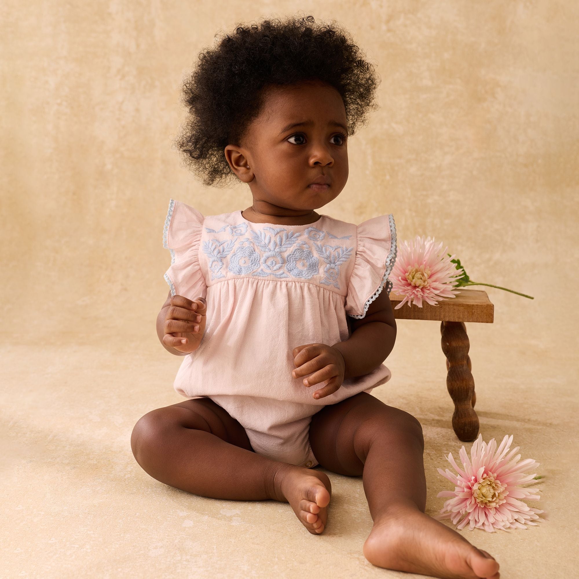 Louise Misha-Baby Girls Rompers Nusha Pink