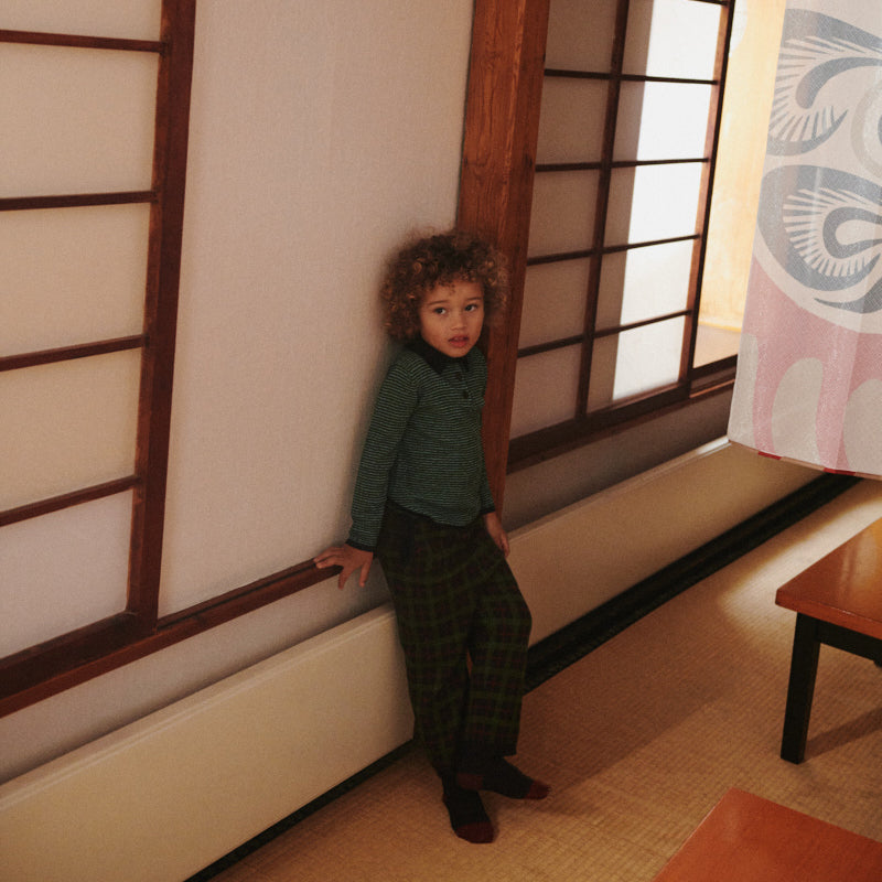 FUB-Kids Felted Pants dark navy