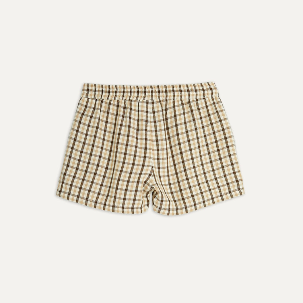 GINGHAM YD WOVEN SHORTS