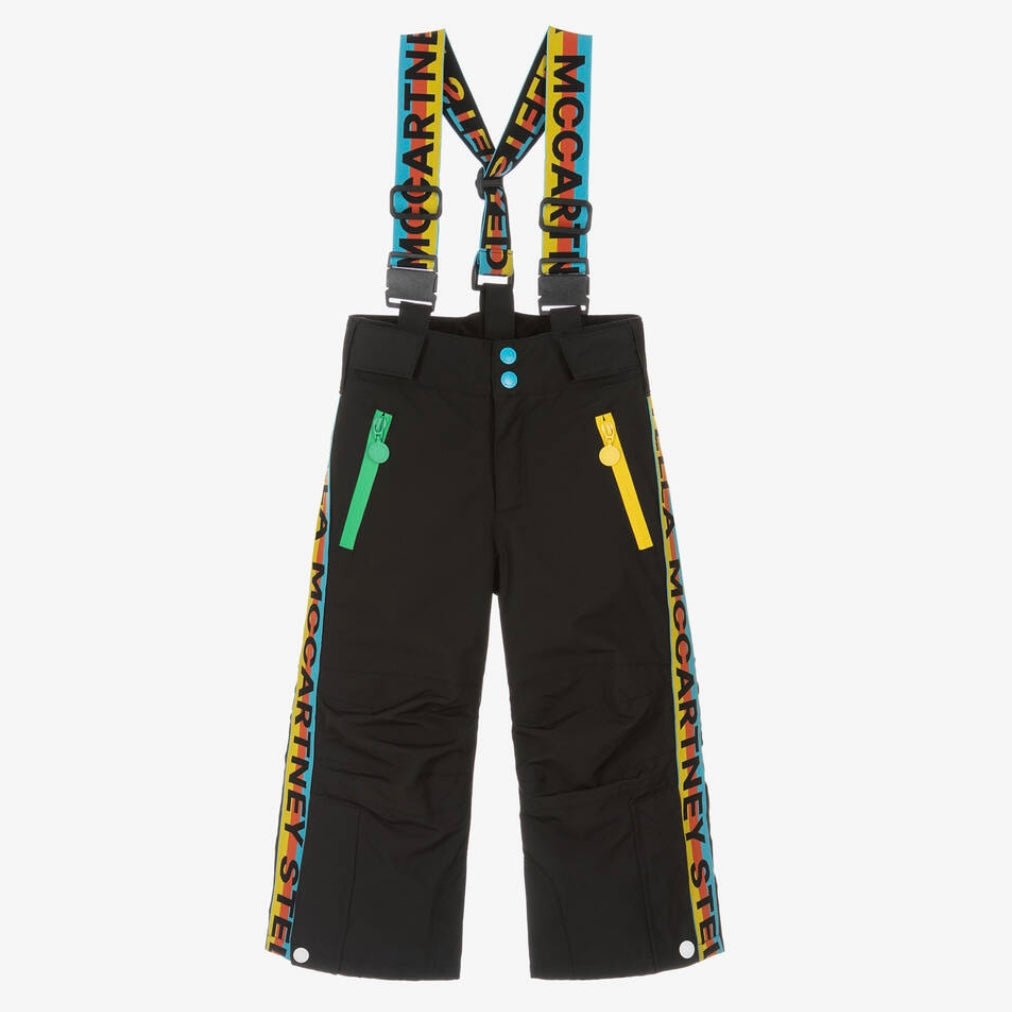 BOY SKI PANTS WITH LOGO TAPE