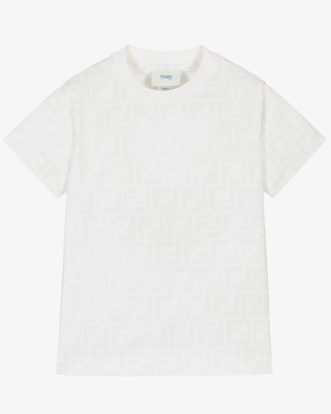 SS TEE WITH FF PATTERN ALLOVER