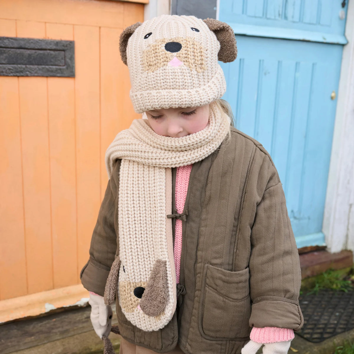 Rockahula Kids-Pippy Puppy Knitted Hat