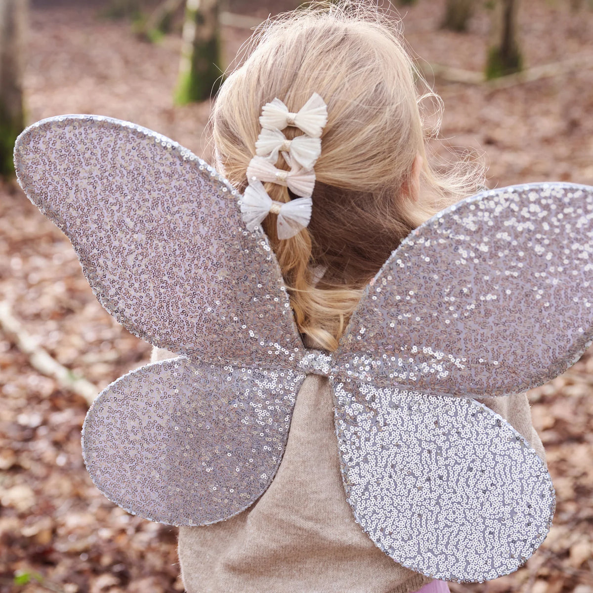Rockahula Kids-Shimmer Tulle Mini Bow Clips
