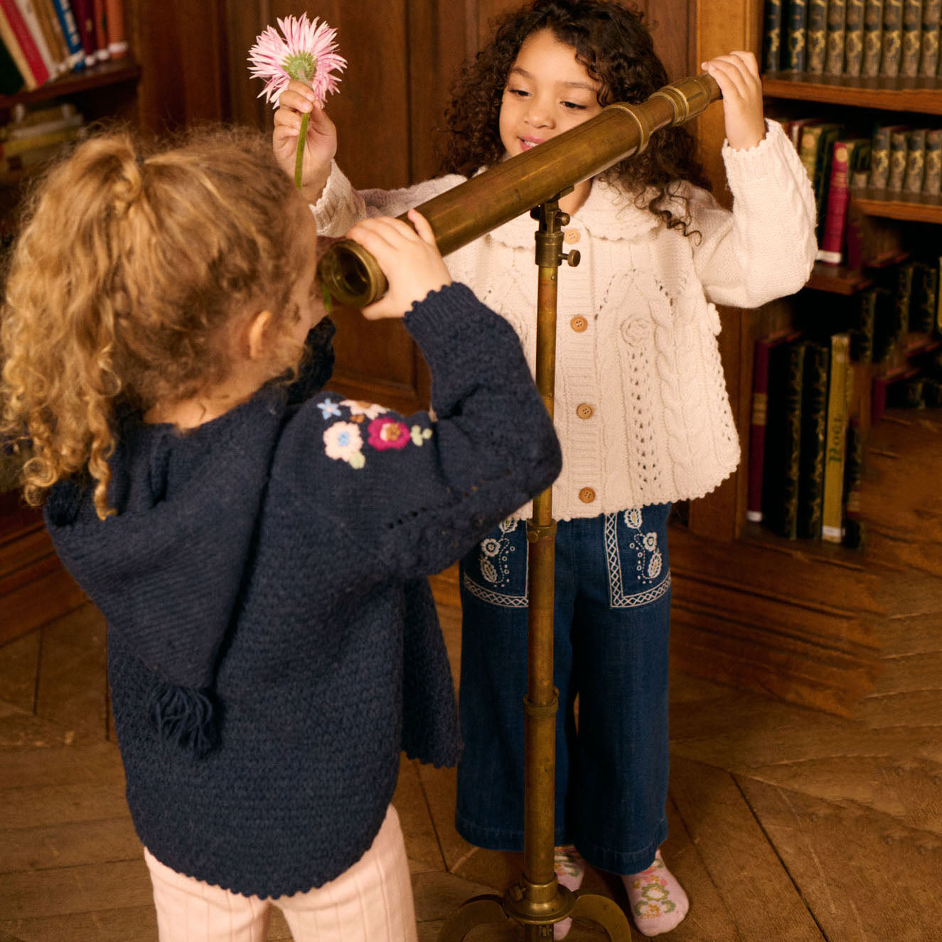 Louise Misha-Girls Marine Cape Ezi