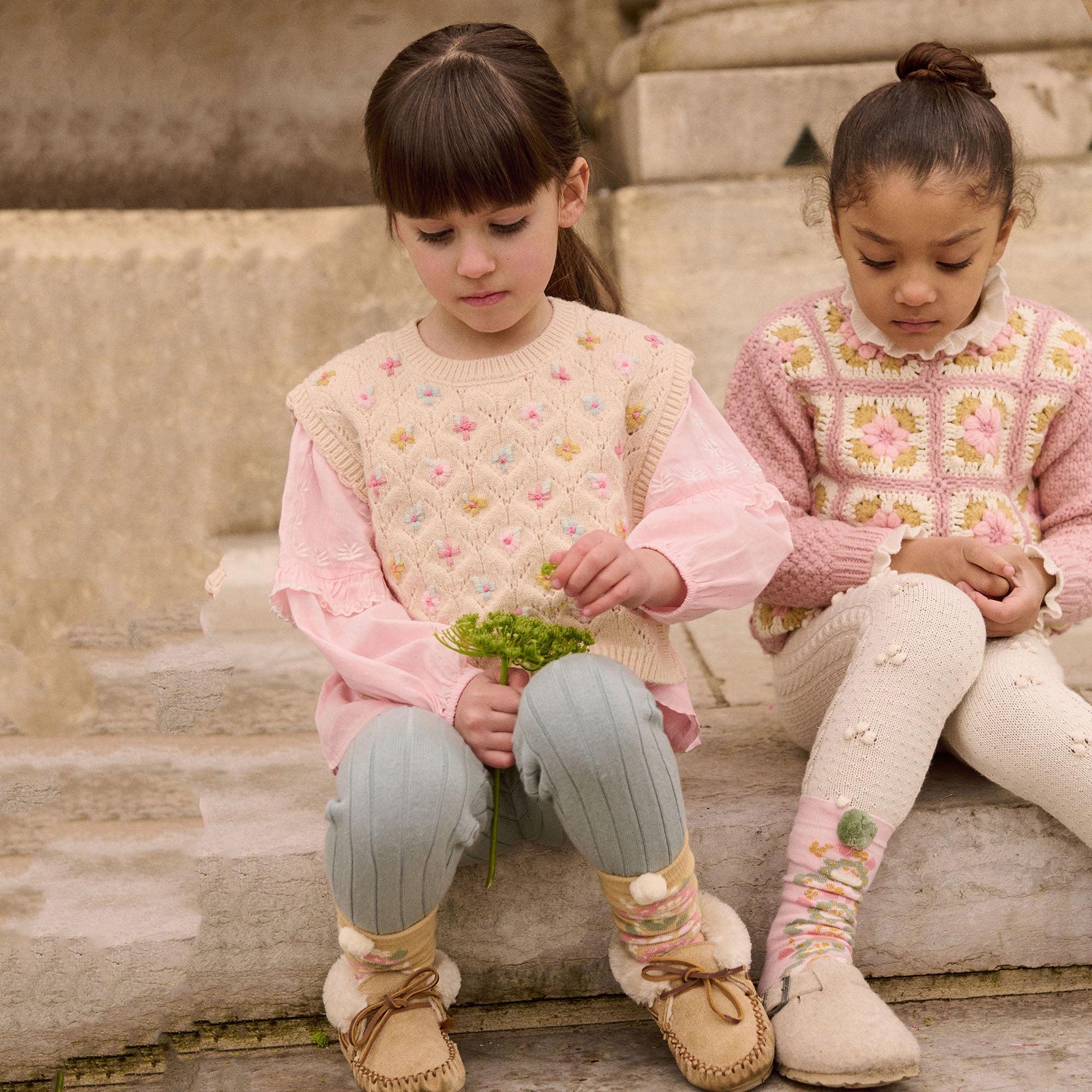 Louise Misha-Girls Blush Jumper Alicia