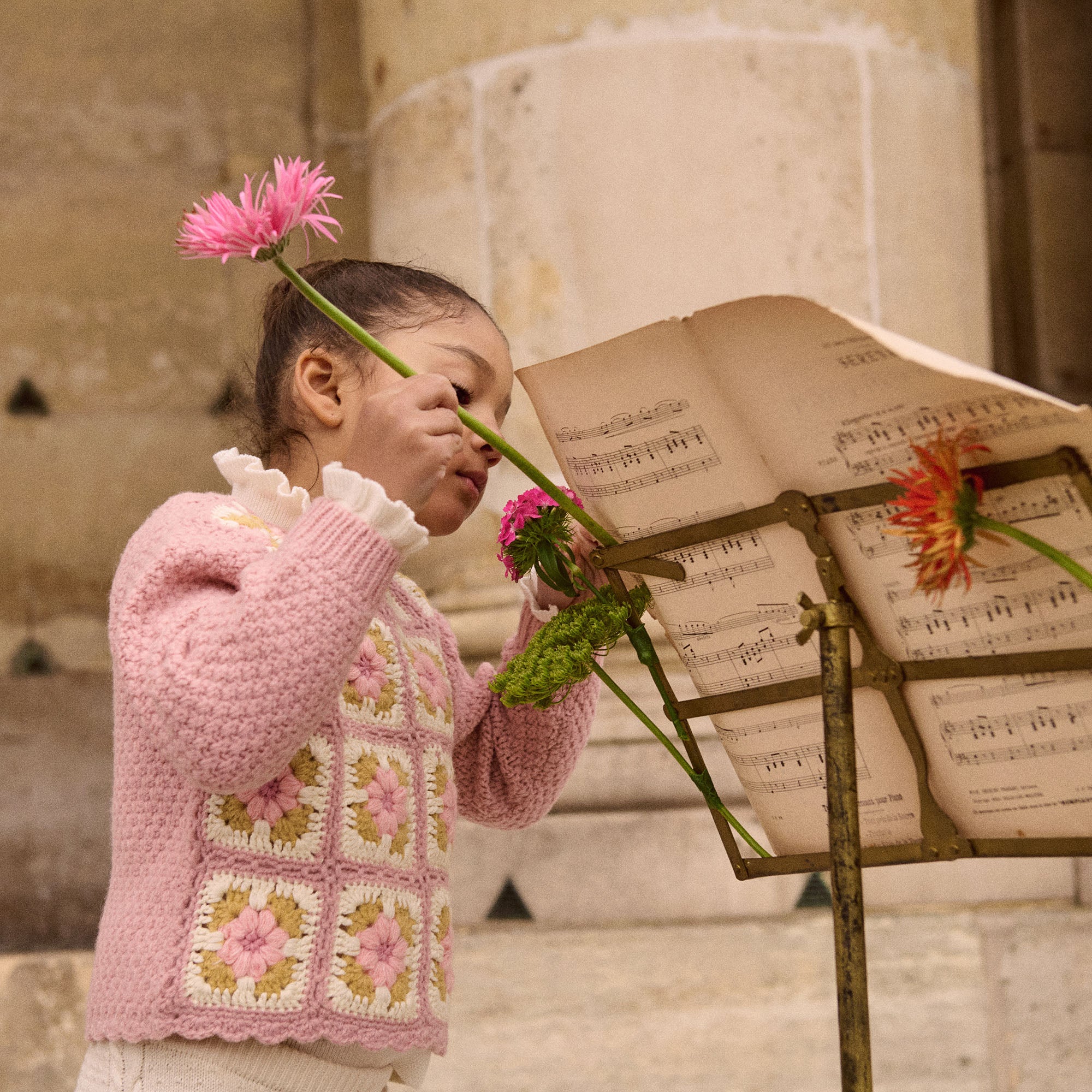 Louise Misha-Girls Blush Jumper Alicia