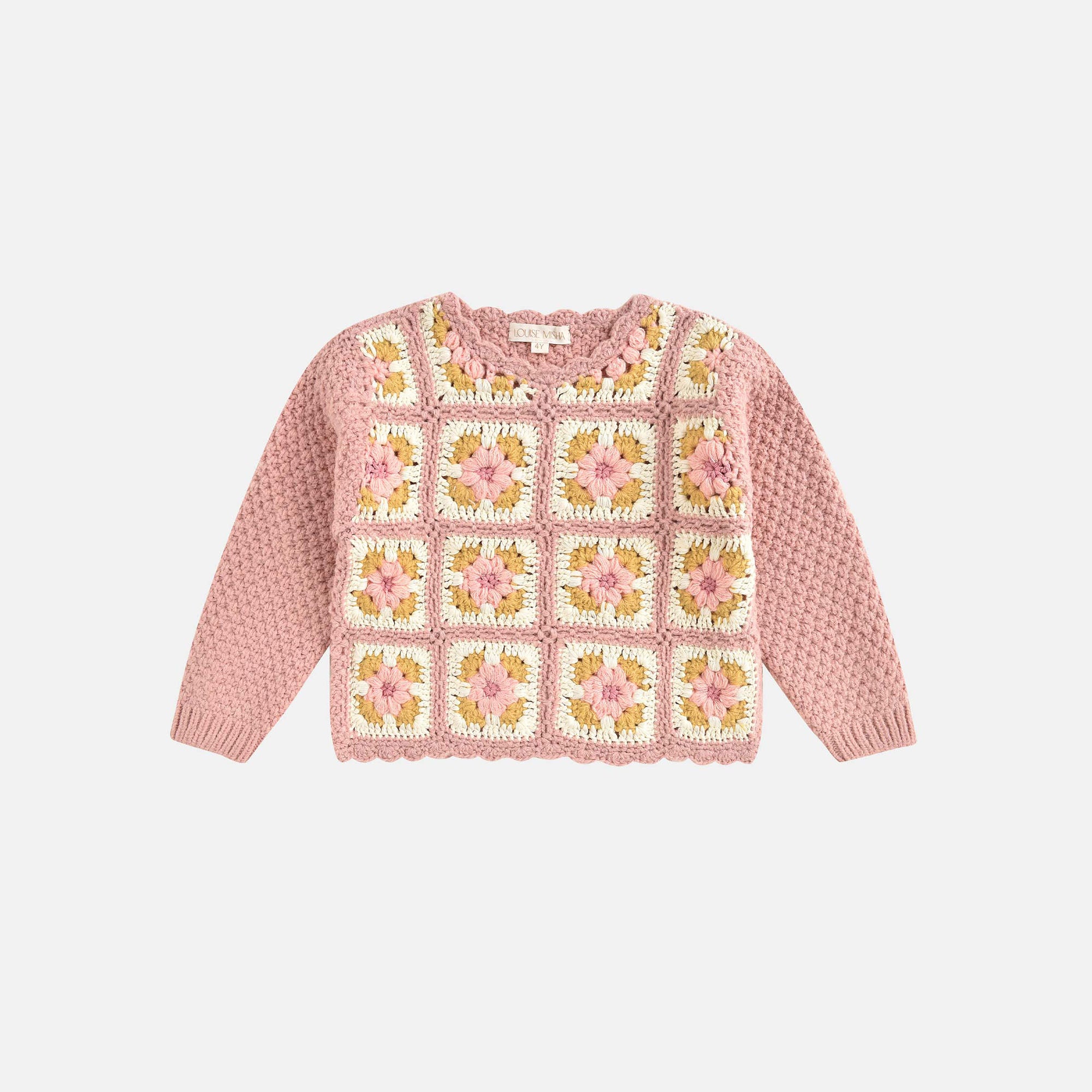 Louise Misha-Girls Blush Jumper Alicia