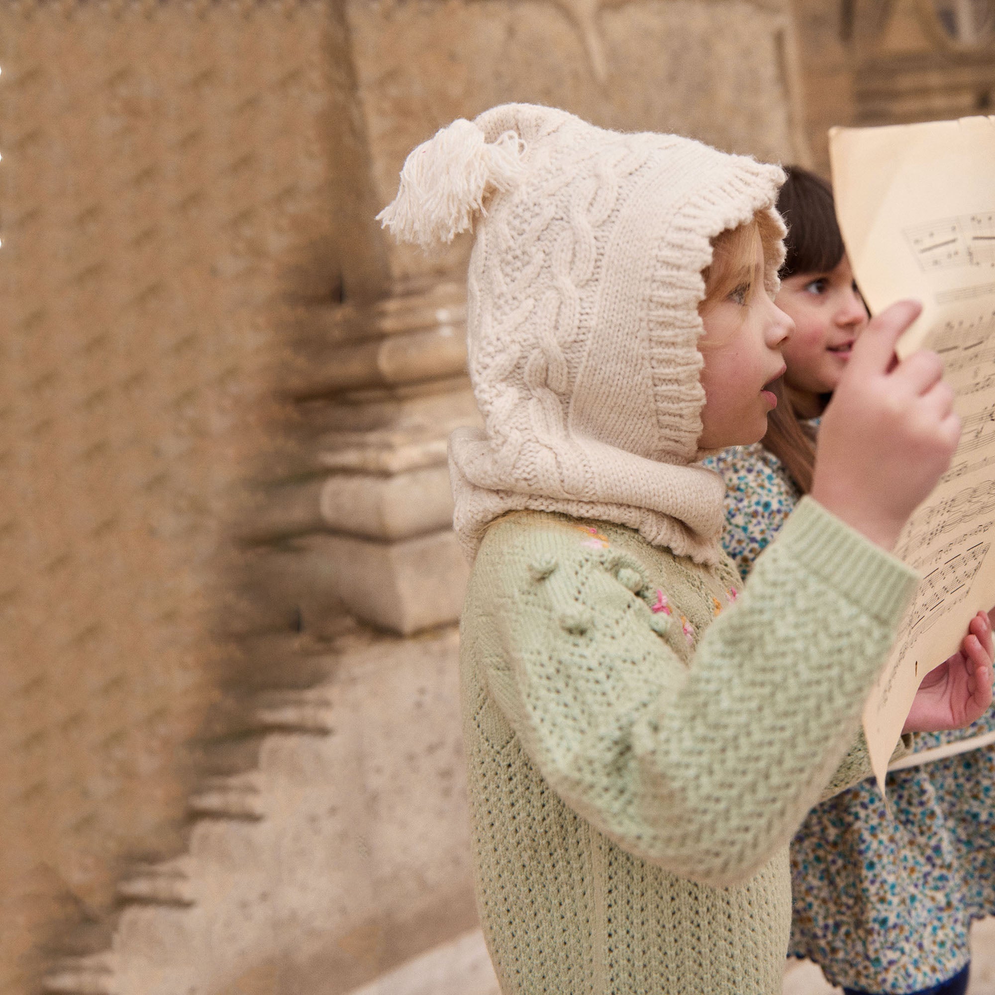 Louise Misha-Girls Almond Jumper Vakita