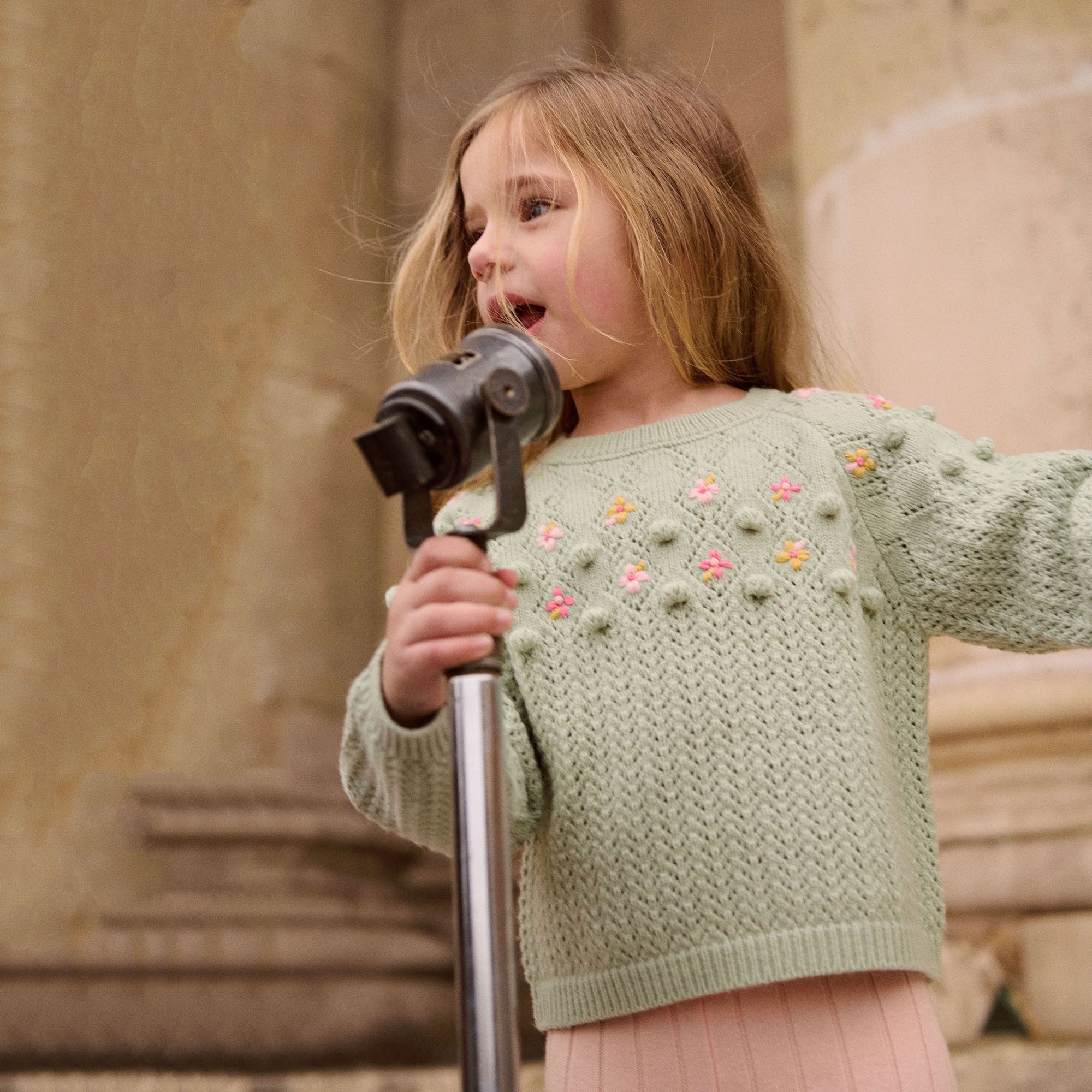 Louise Misha-Girls Almond Jumper Vakita