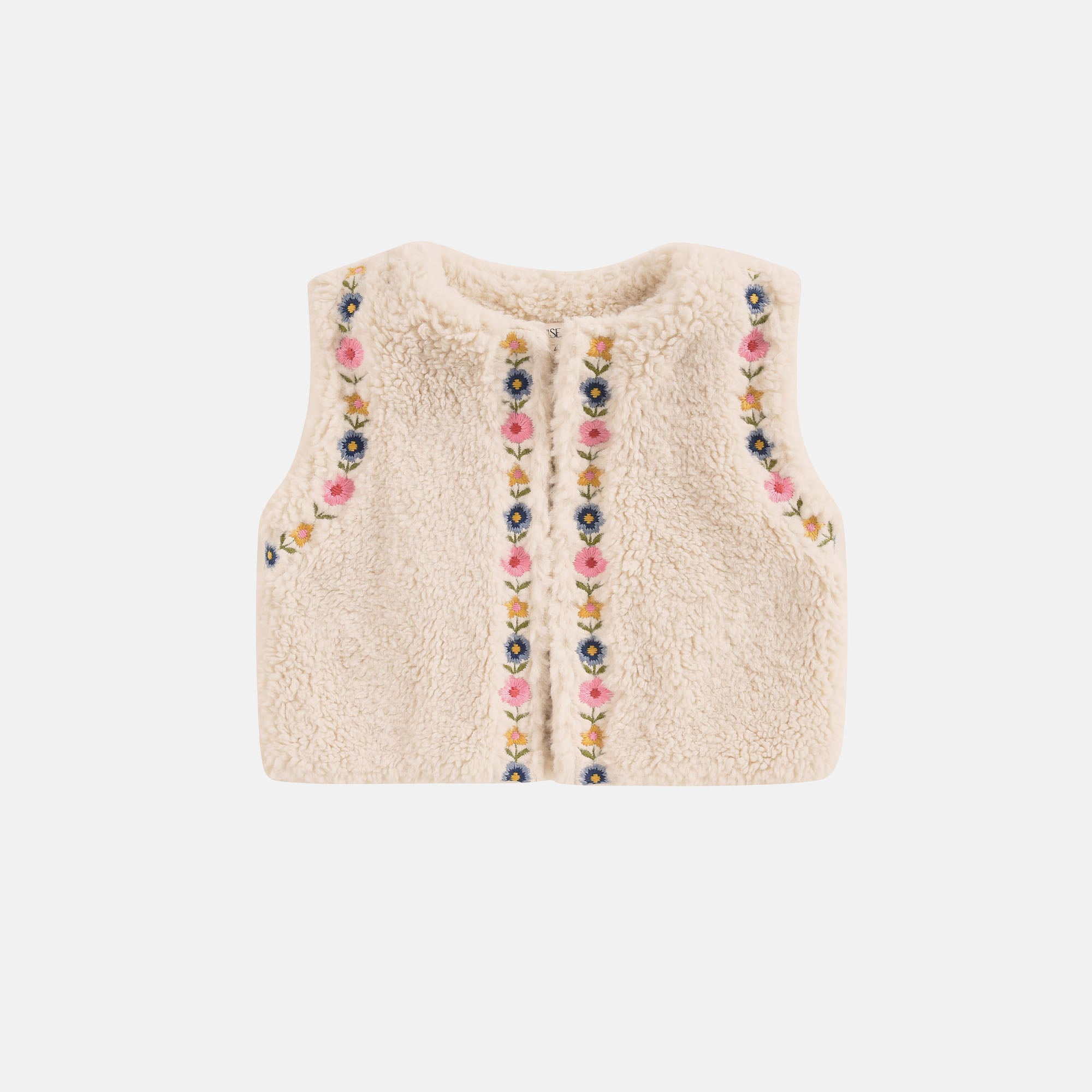 Louise Misha-Girls Cream Vest Libra
