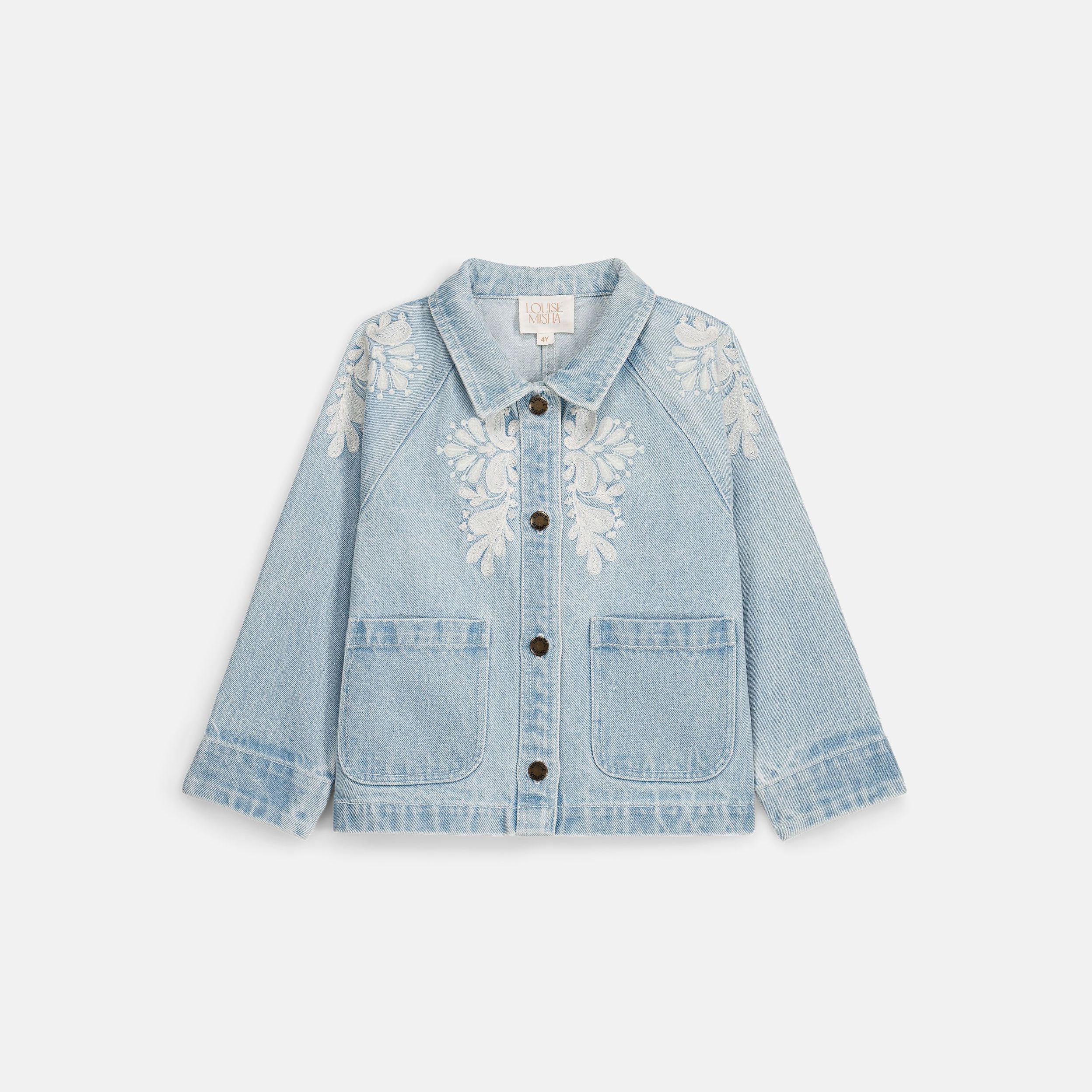Louise Misha-Girls Jacket Rafaela Bleach