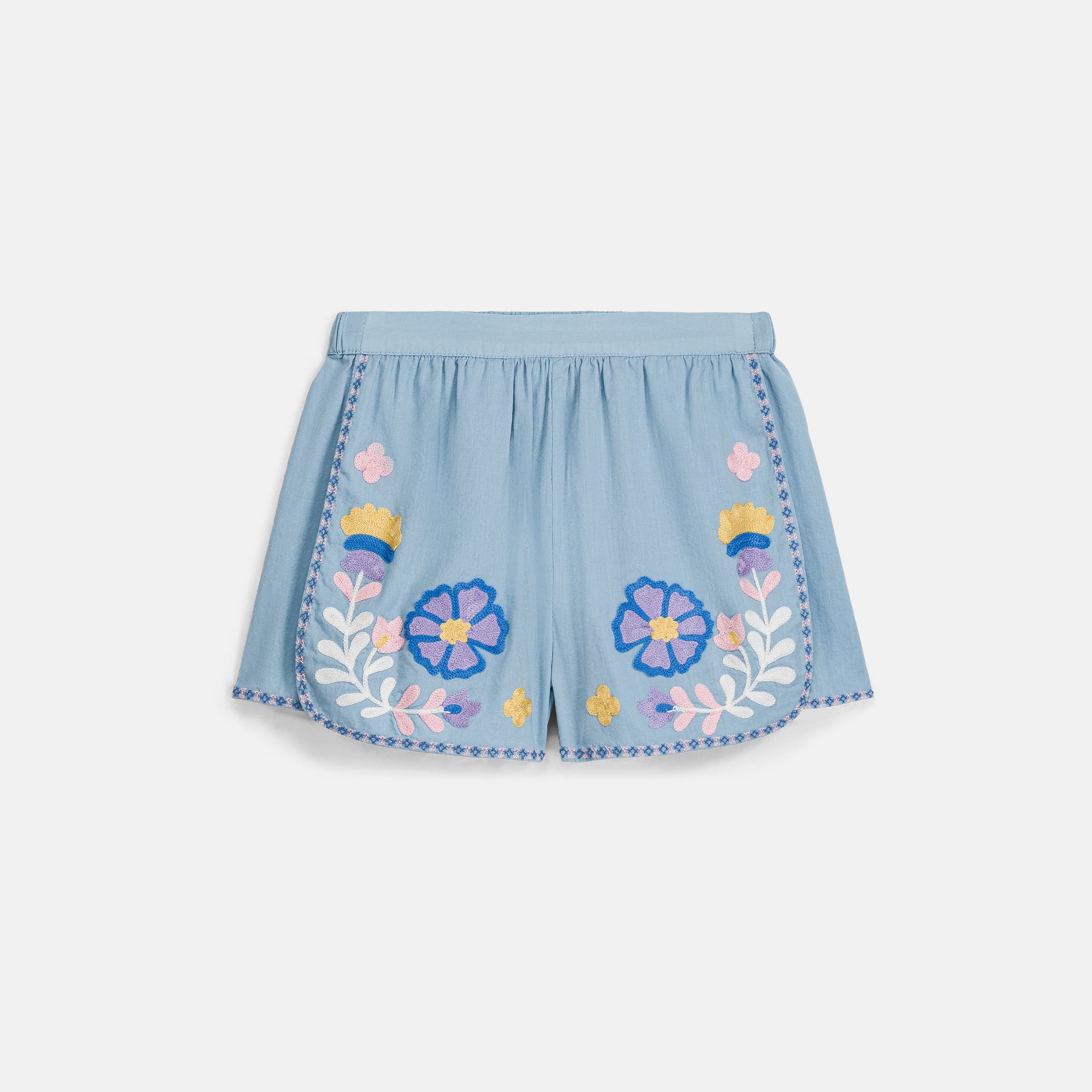 Louise Misha-Girls Shorts MaÏwen Stone Blue