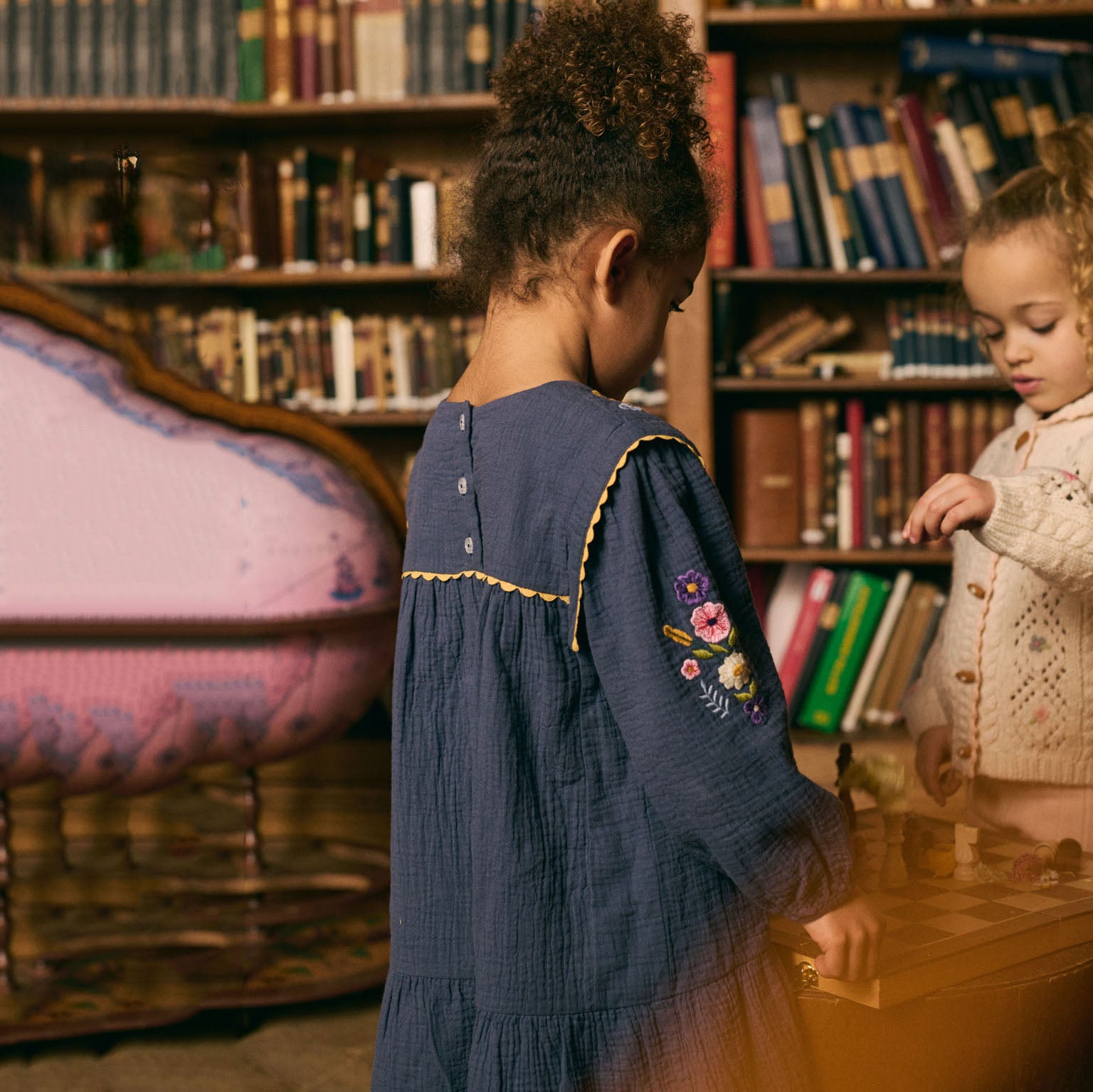 Louise Misha-Girls Midnight Dress Isatys