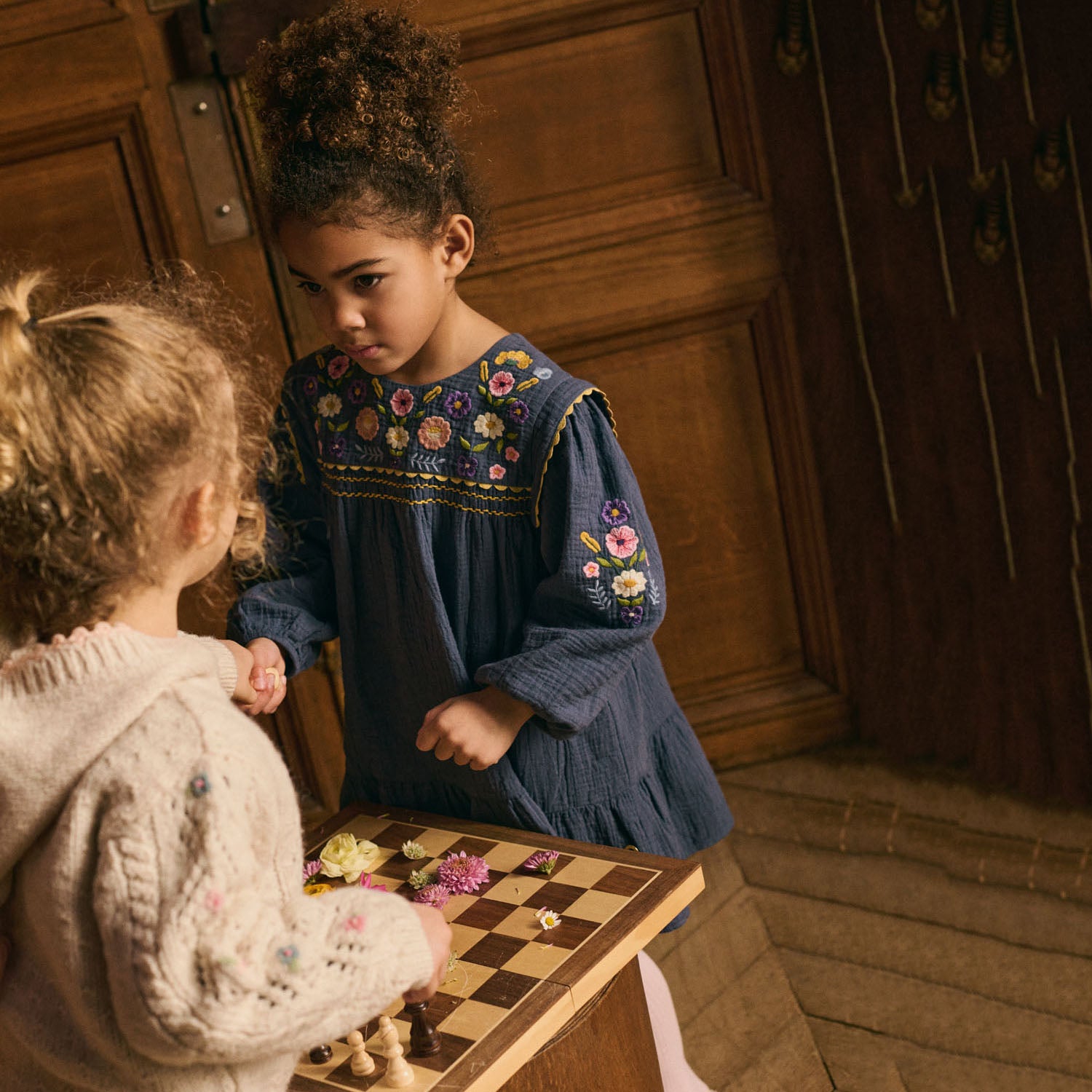 Louise Misha-Girls Midnight Dress Isatys