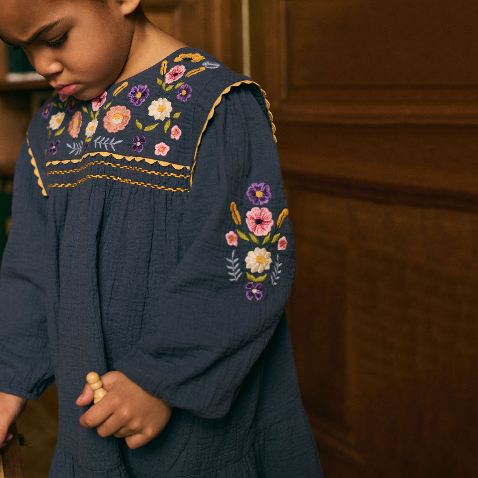 Louise Misha-Girls Midnight Dress Isatys