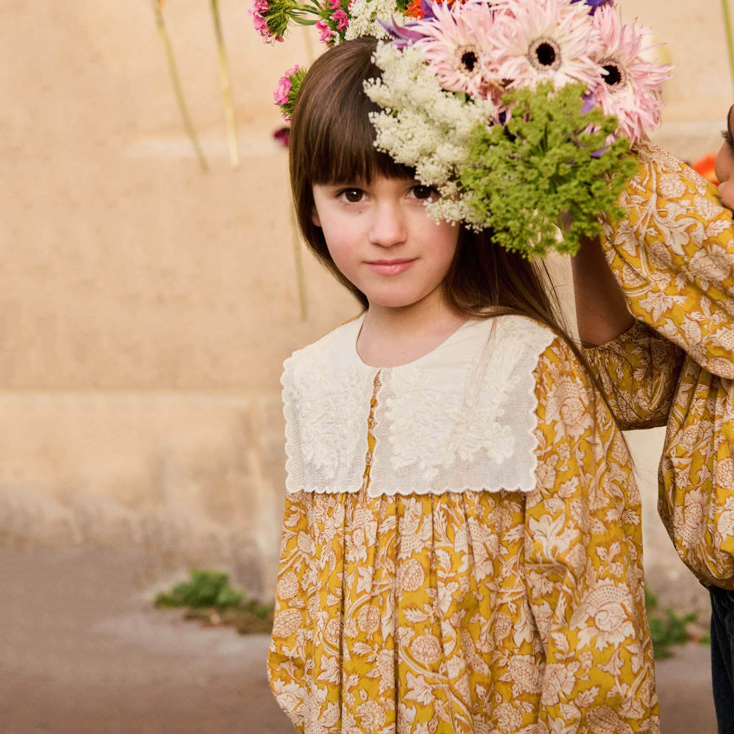 Louise Misha-Girls Honey Mountain Avens Dress Arinola