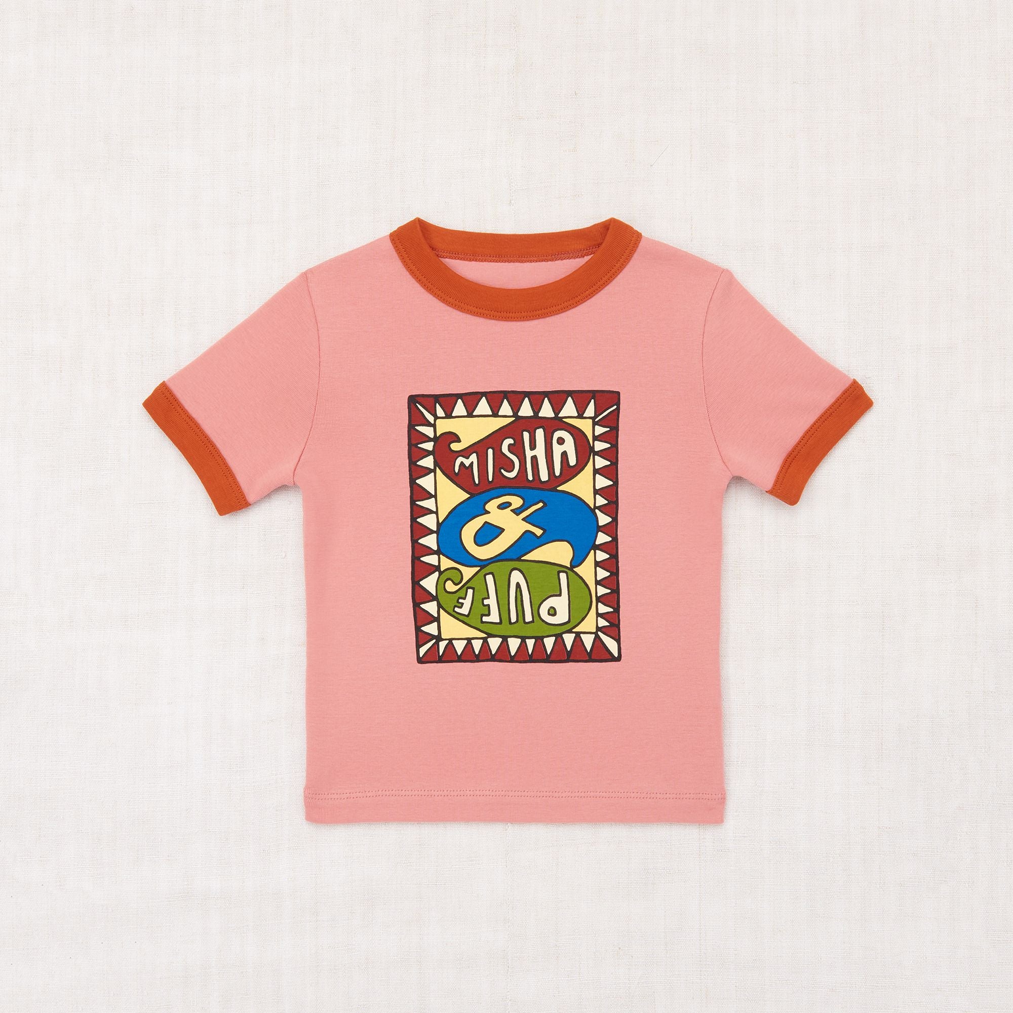 Misha & Puff-Groovy Paisley Ringer Tee Rosewood