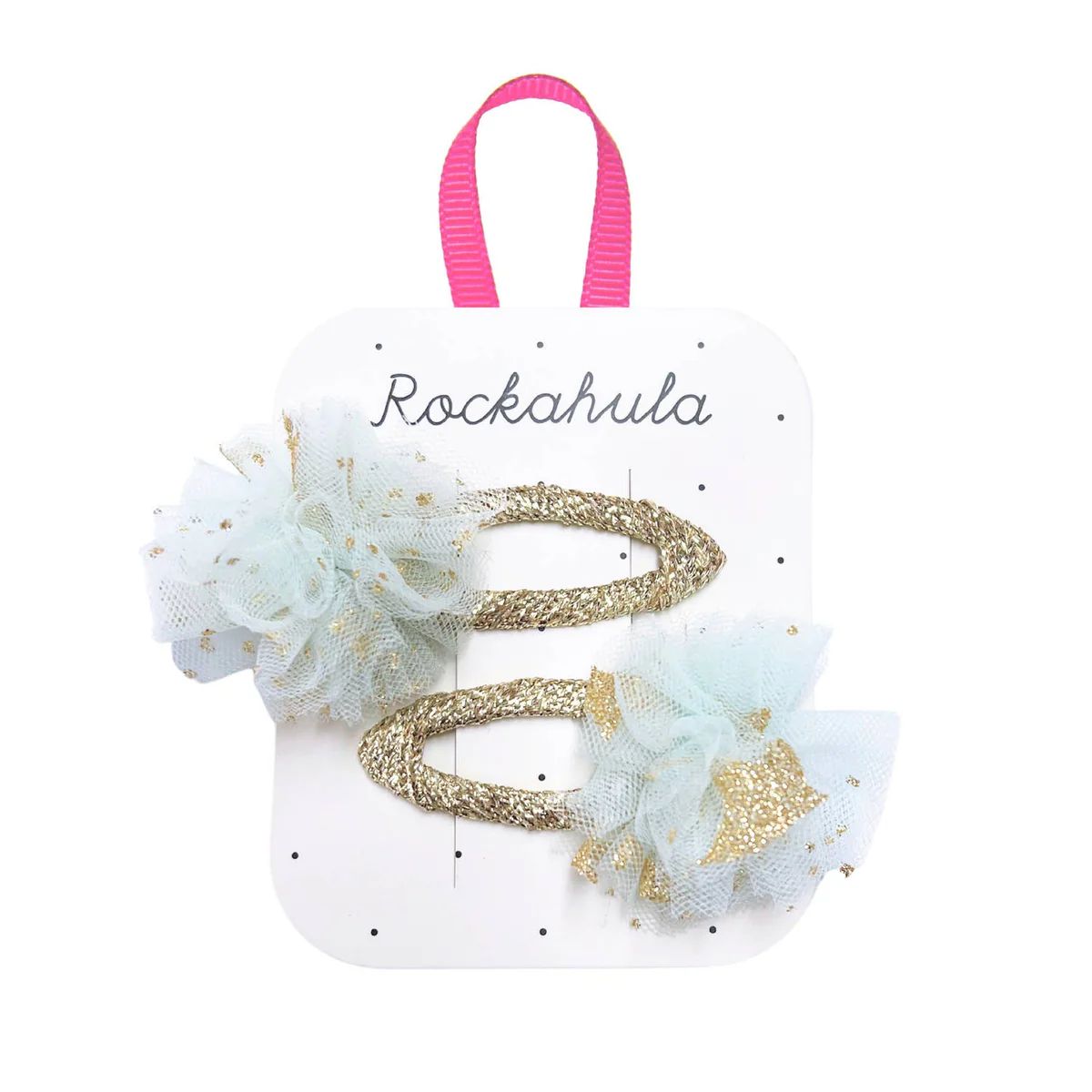 Rockahula-Sparkle Star Tulle Ruffle Clips