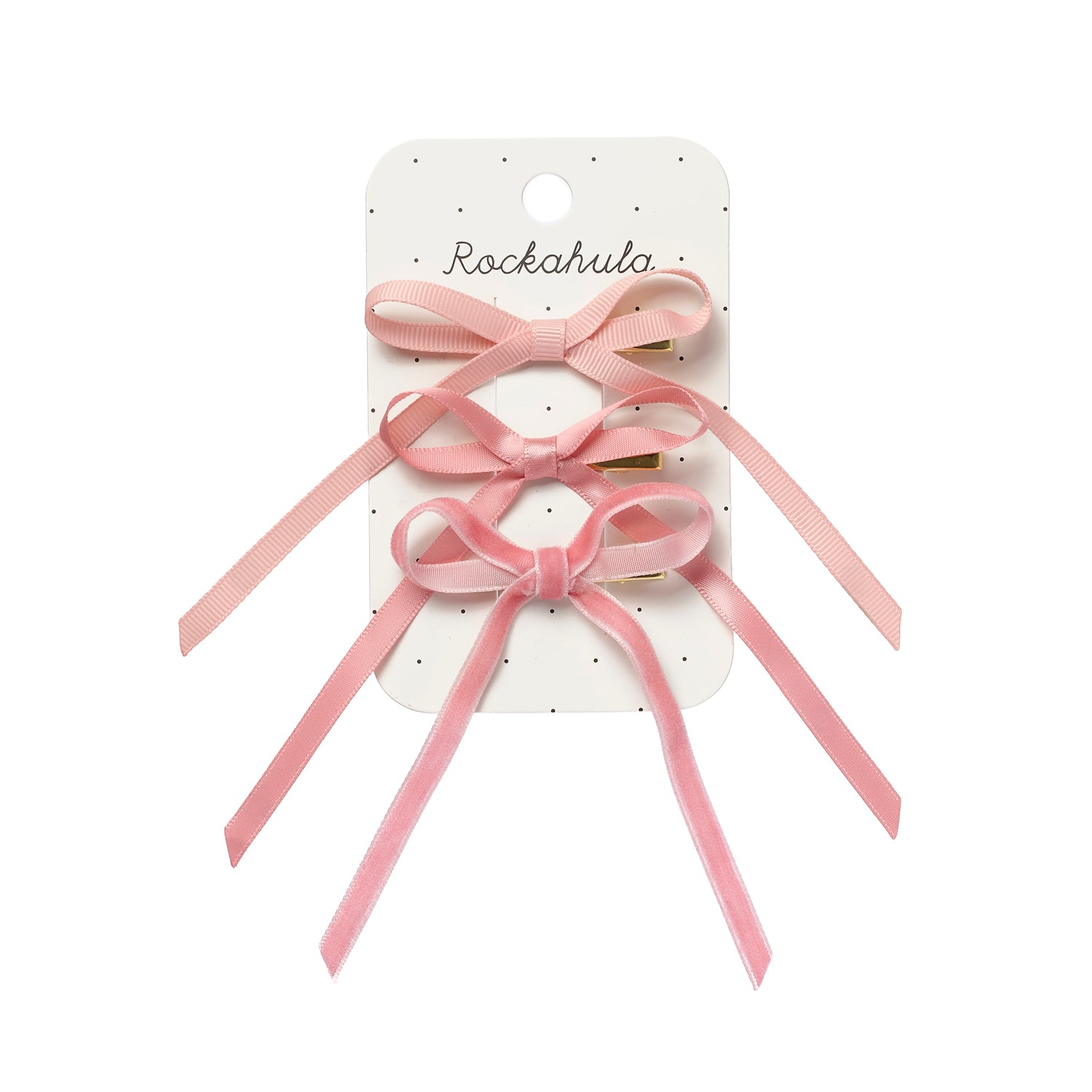 Rockahula-Very Cutesy Long Bow Clips