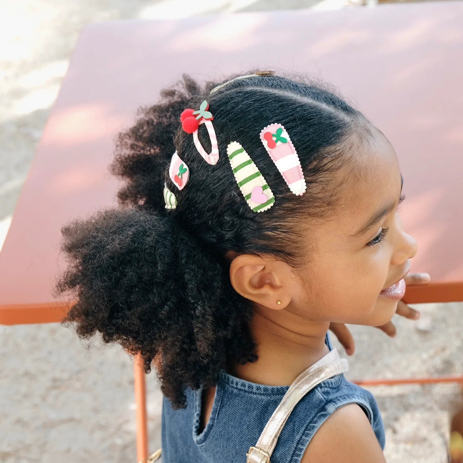 Rockahula Kids-Cherry Kiss Fabric Clip Set