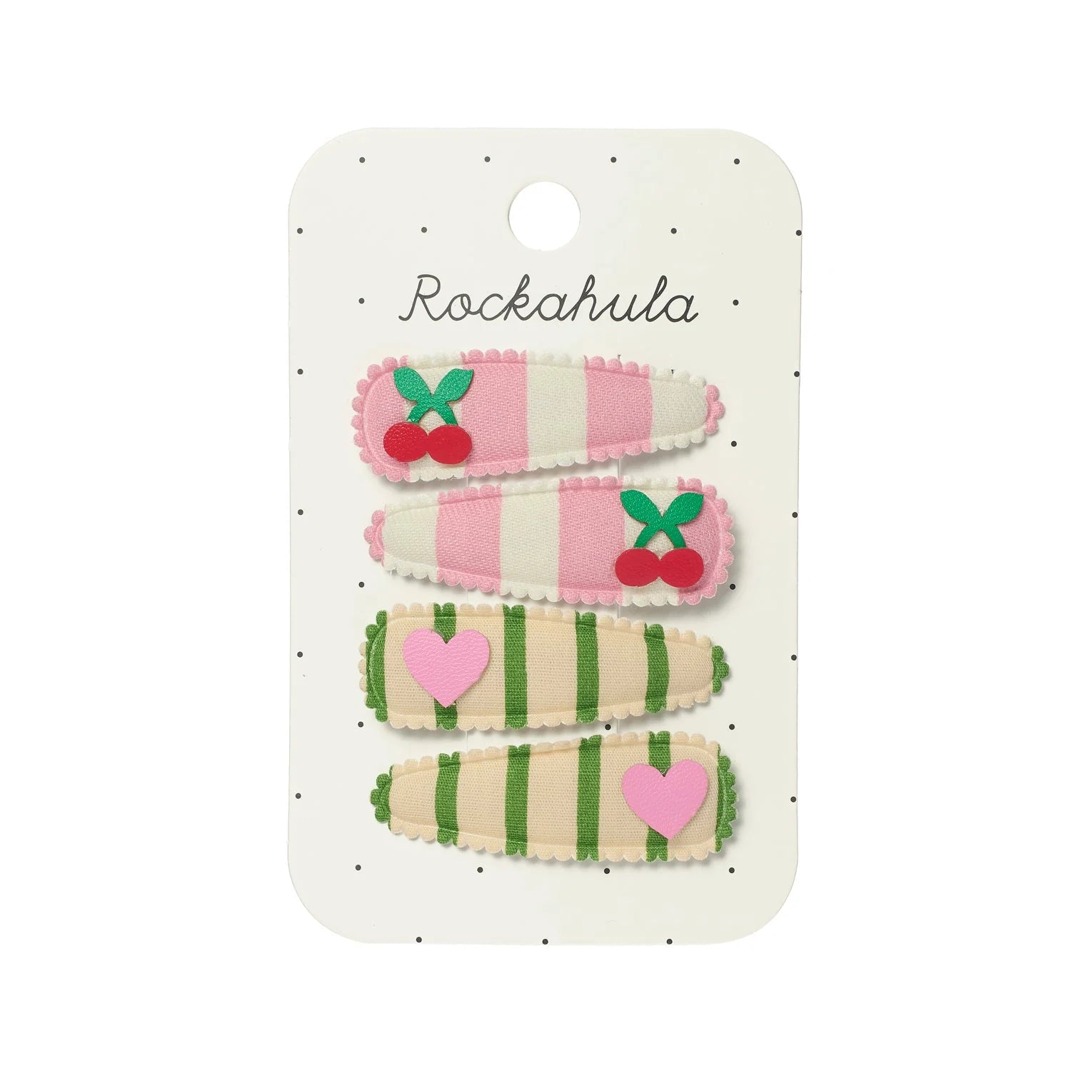 Rockahula Kids-Cherry Kiss Fabric Clip Set