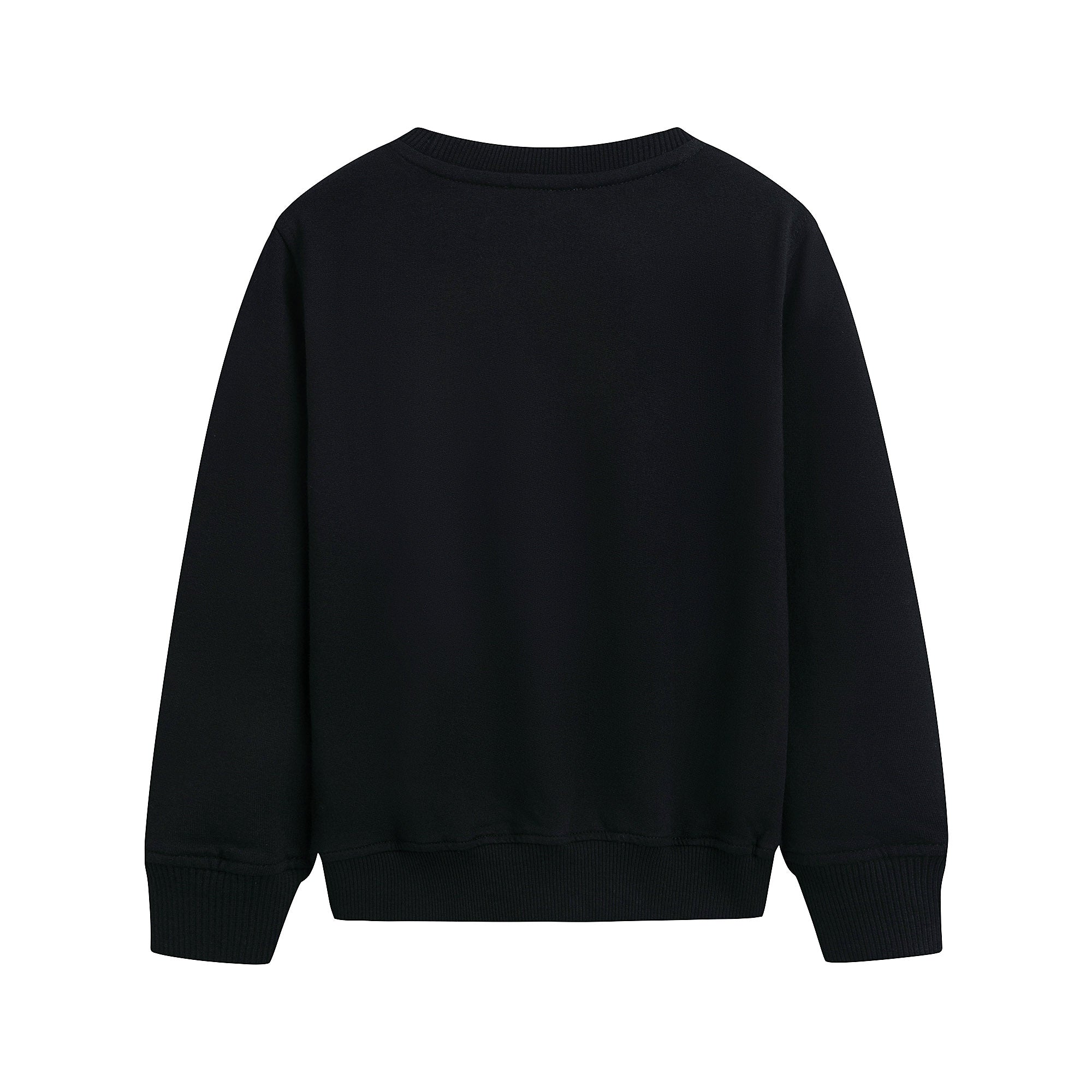 Moschino-Kids Black Bear Patch Sweatshirt