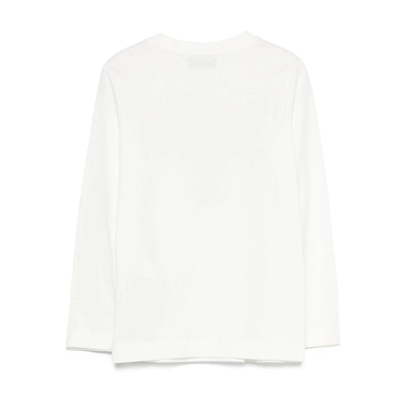 Moschino-Kids White Bear Printed T-Shirt