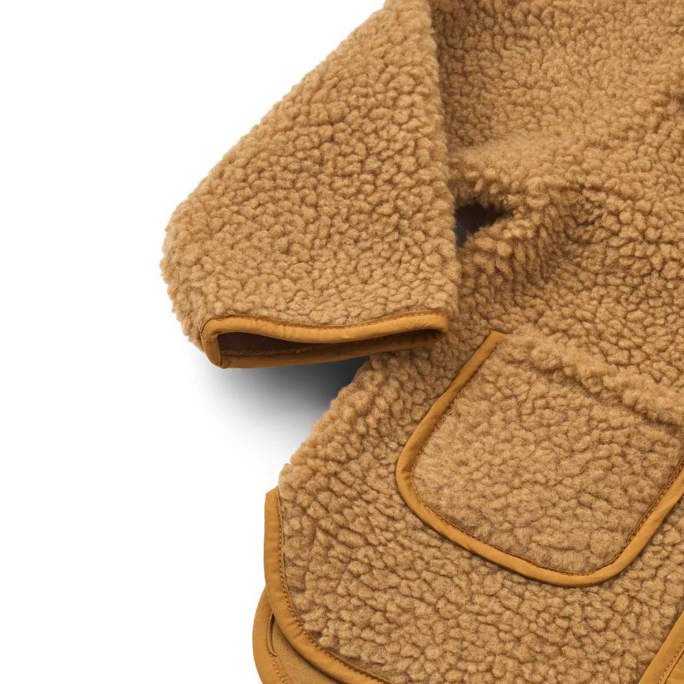 Liewood-Lora Pile jacket Golden caramel