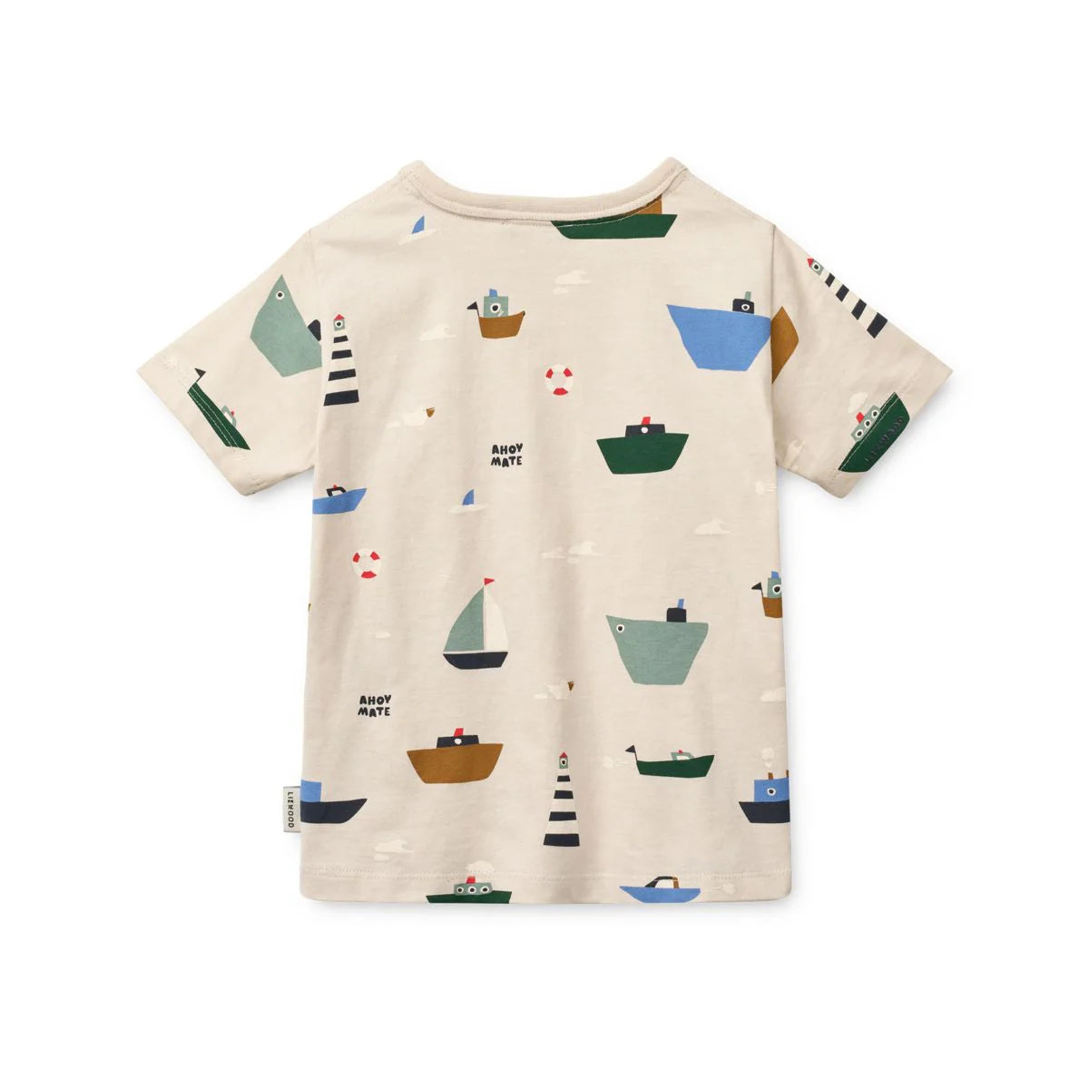 Liewood-Apia Printed Shortsleeve T-shirt Sailing / Sandy