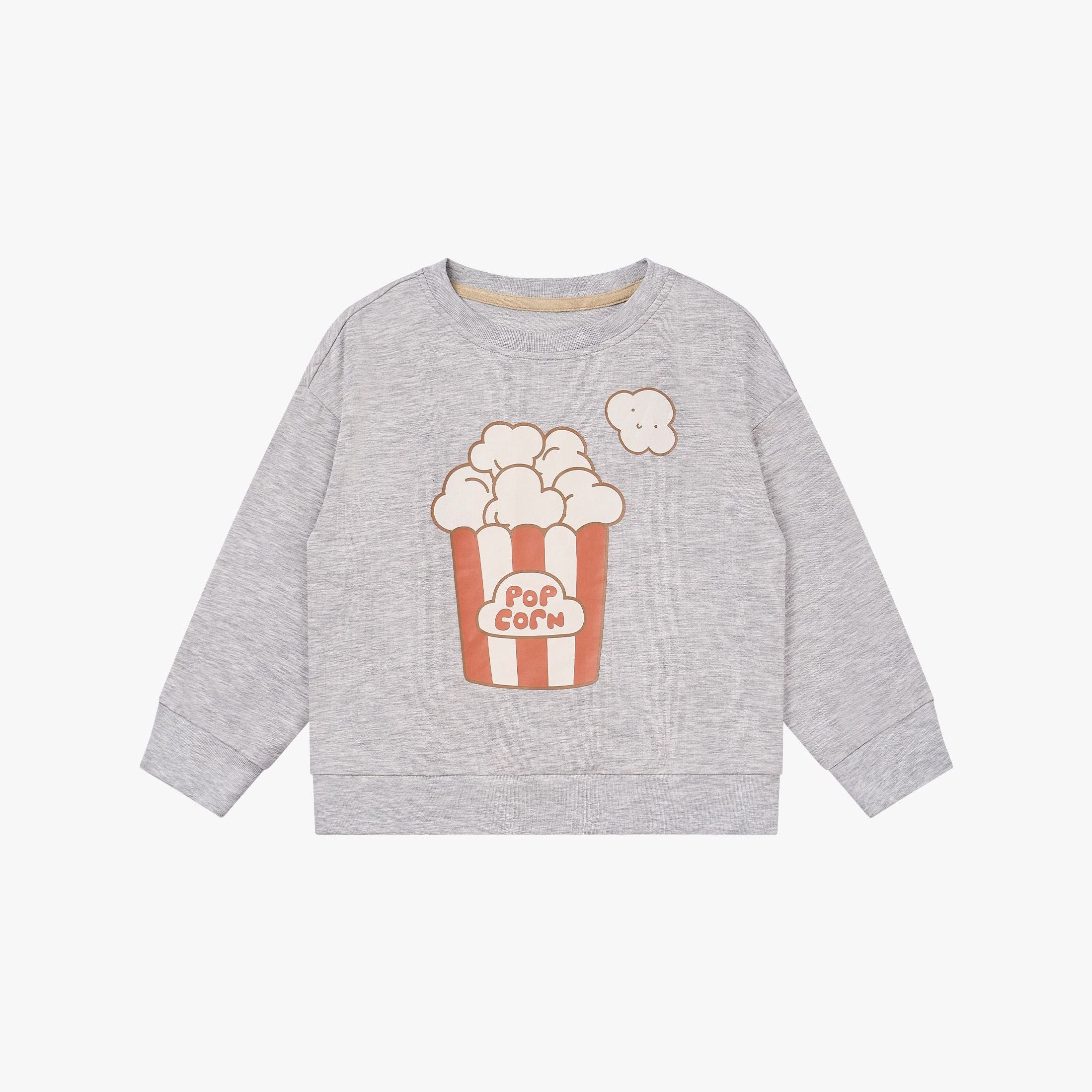 Petite Revery-Kids Long Sleeve Sweatshirt Fog Grey