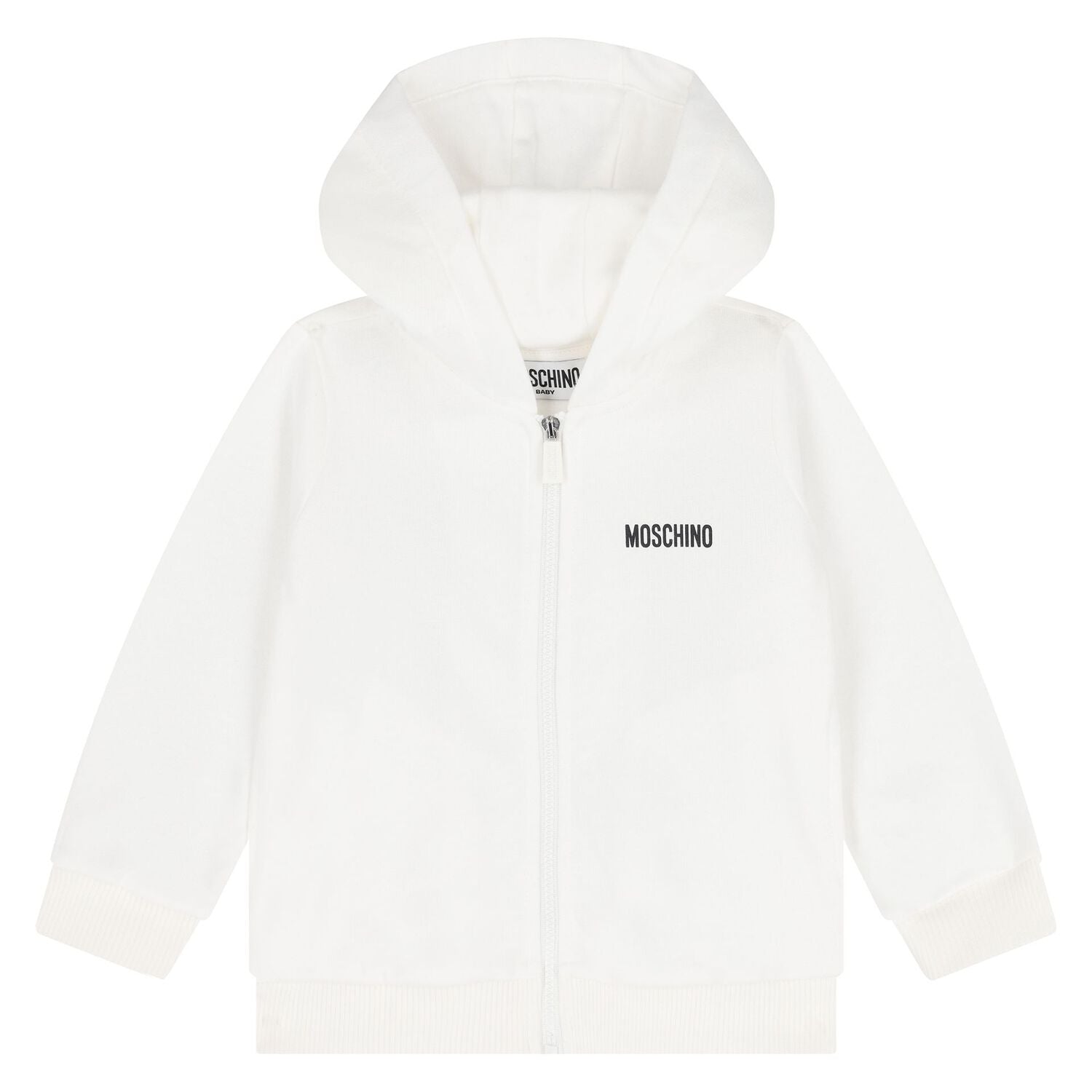 Moschino-Baby Hooded Tracksuit Cloud