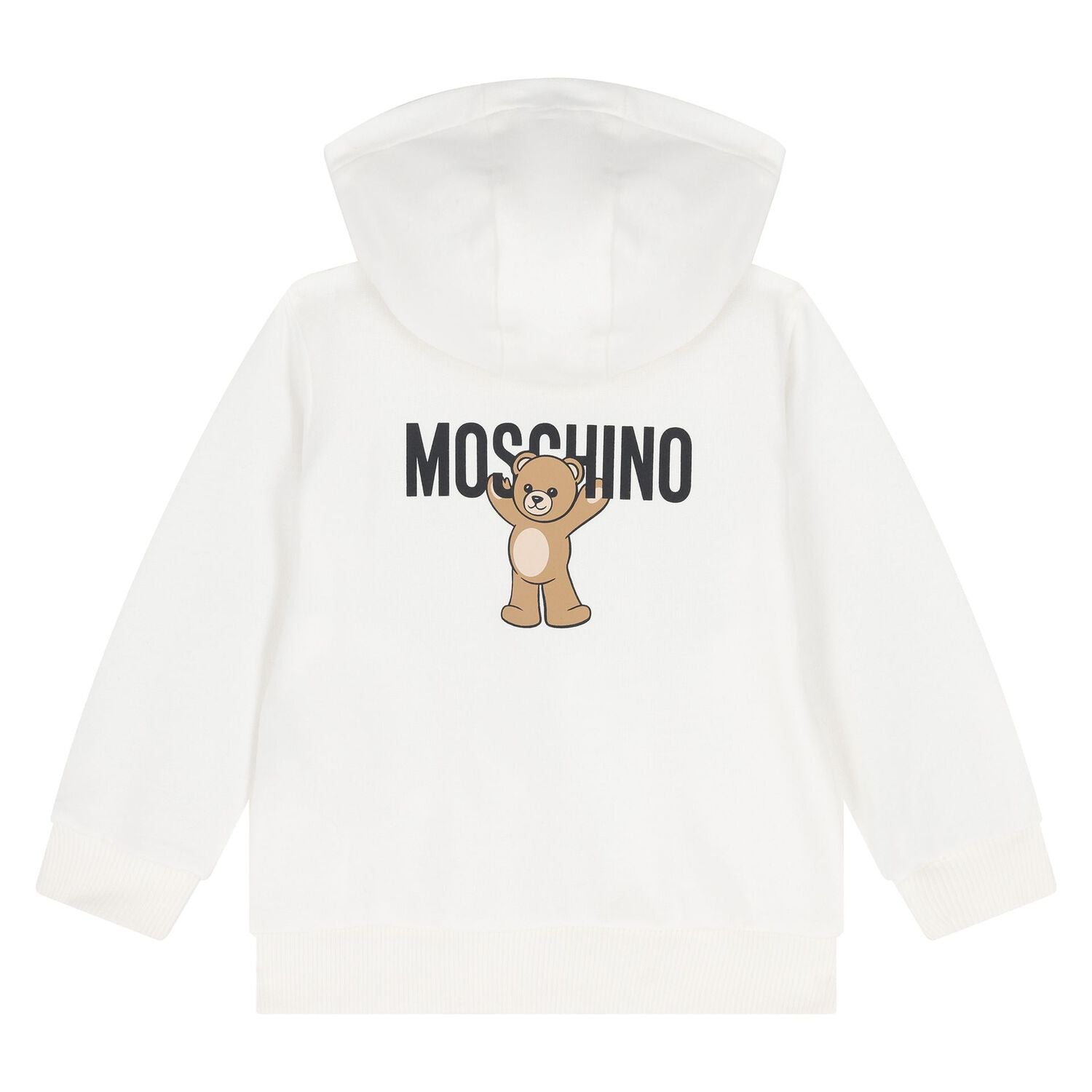 Moschino-Baby Hooded Tracksuit Cloud