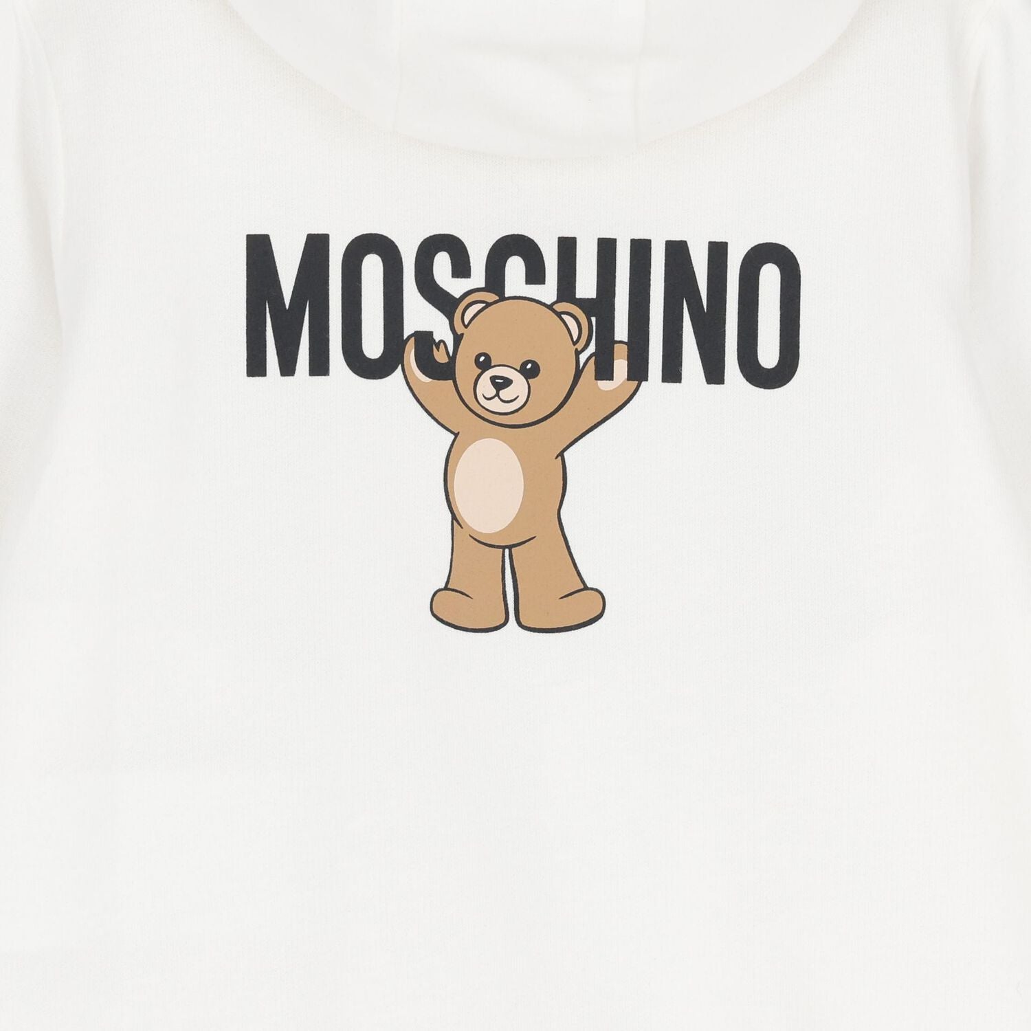 Moschino-Baby Hooded Tracksuit Cloud