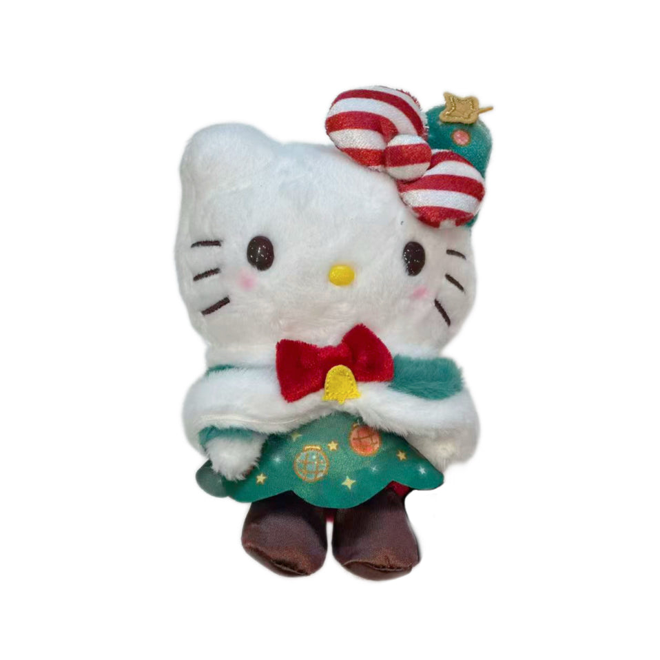 Sanrio-Key Chain W/Mascot: 25 Xmas KT