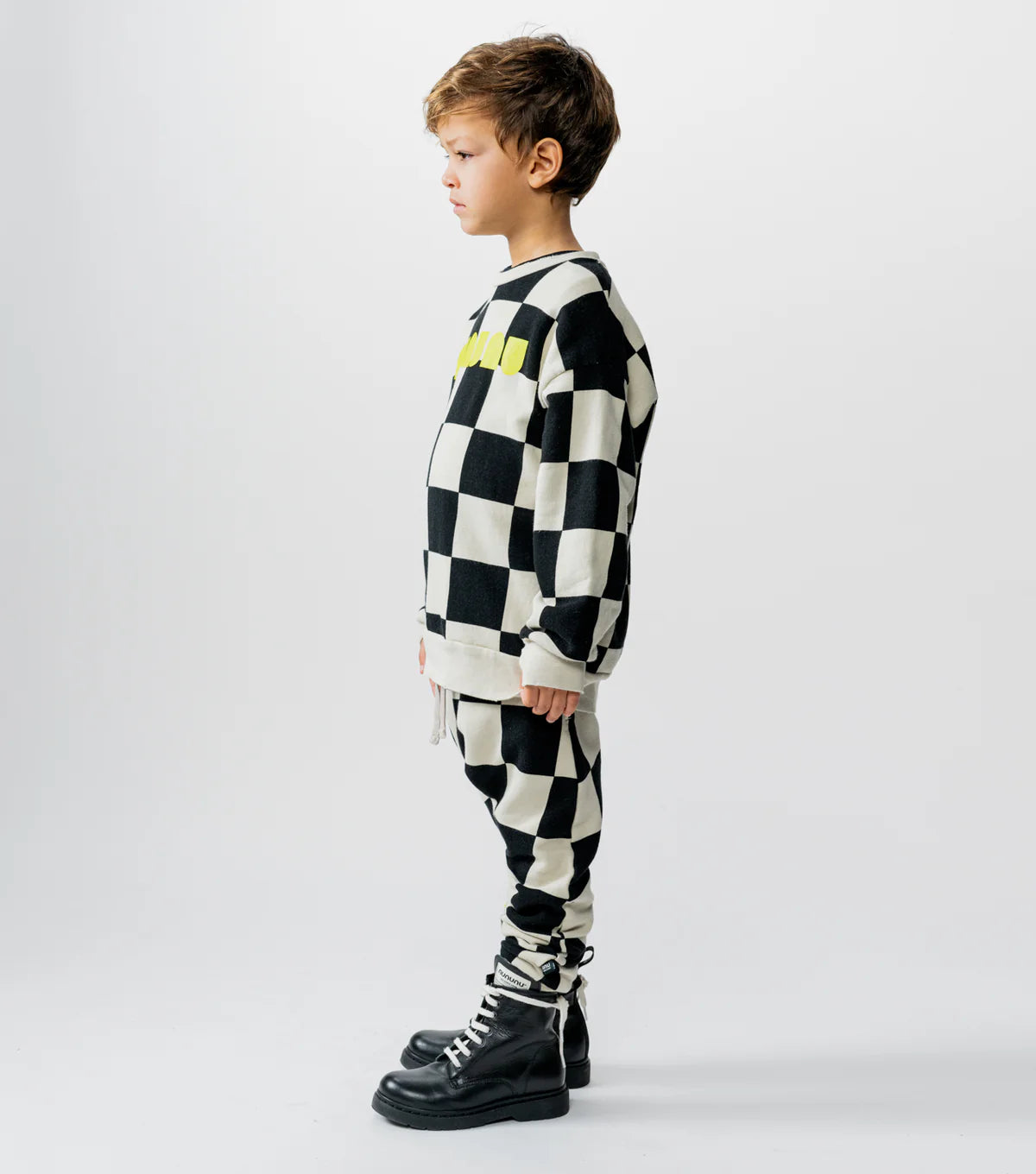 CHECKMATE BAGGY PANTS SMOKEY NATURAL