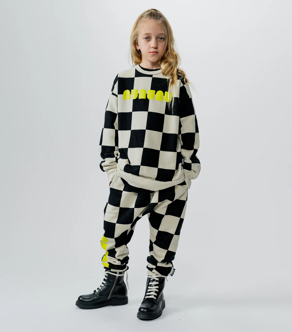CHECKMATE BAGGY PANTS SMOKEY NATURAL